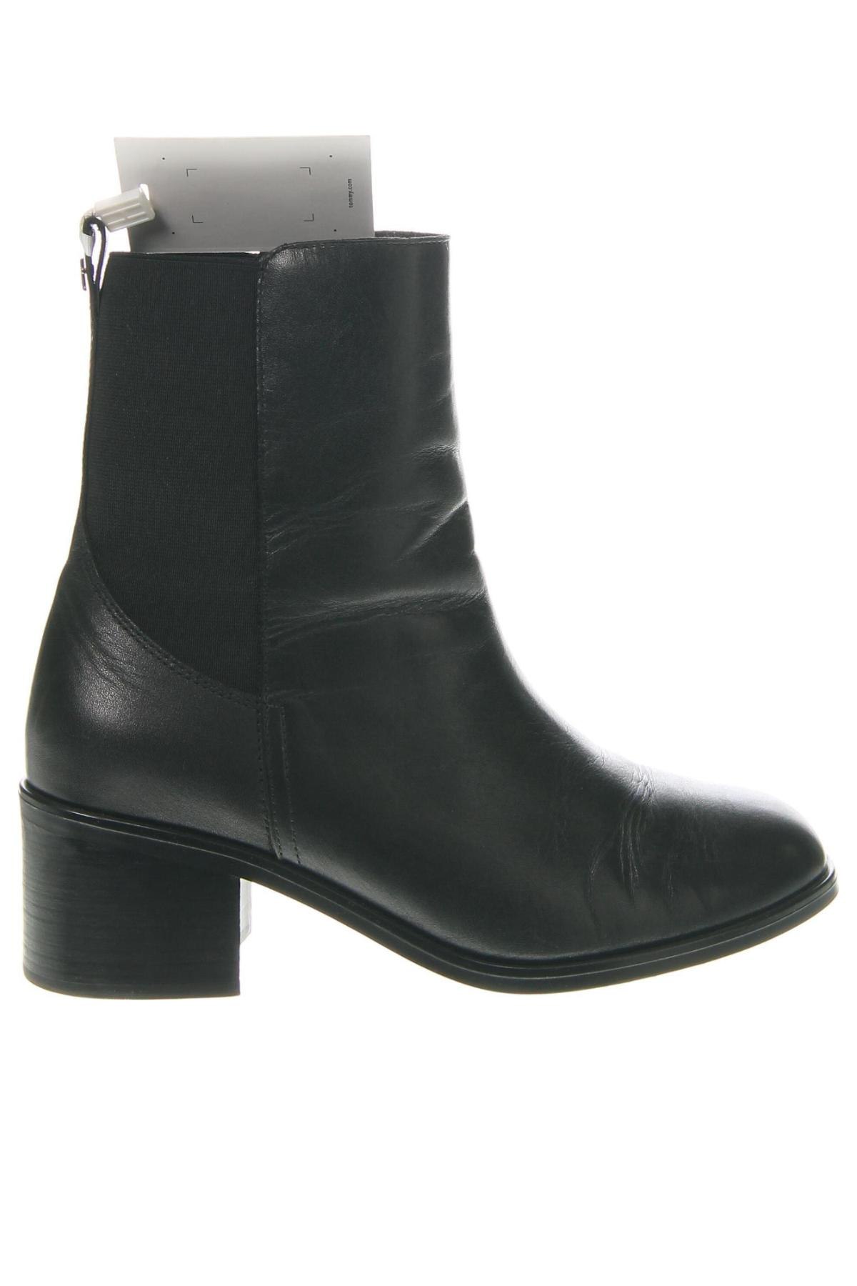 Botine de damă Tommy Hilfiger, Mărime 39, Culoare Negru, Preț 445,99 Lei