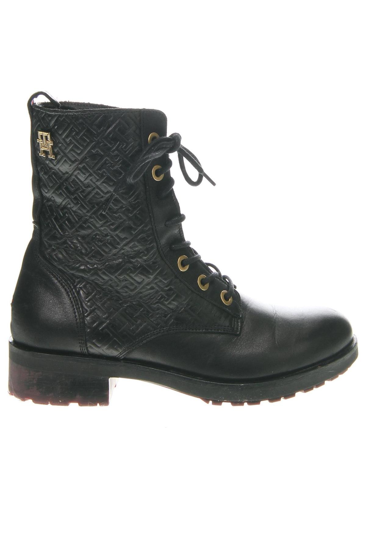 Botine de damă Tommy Hilfiger, Mărime 40, Culoare Negru, Preț 283,99 Lei