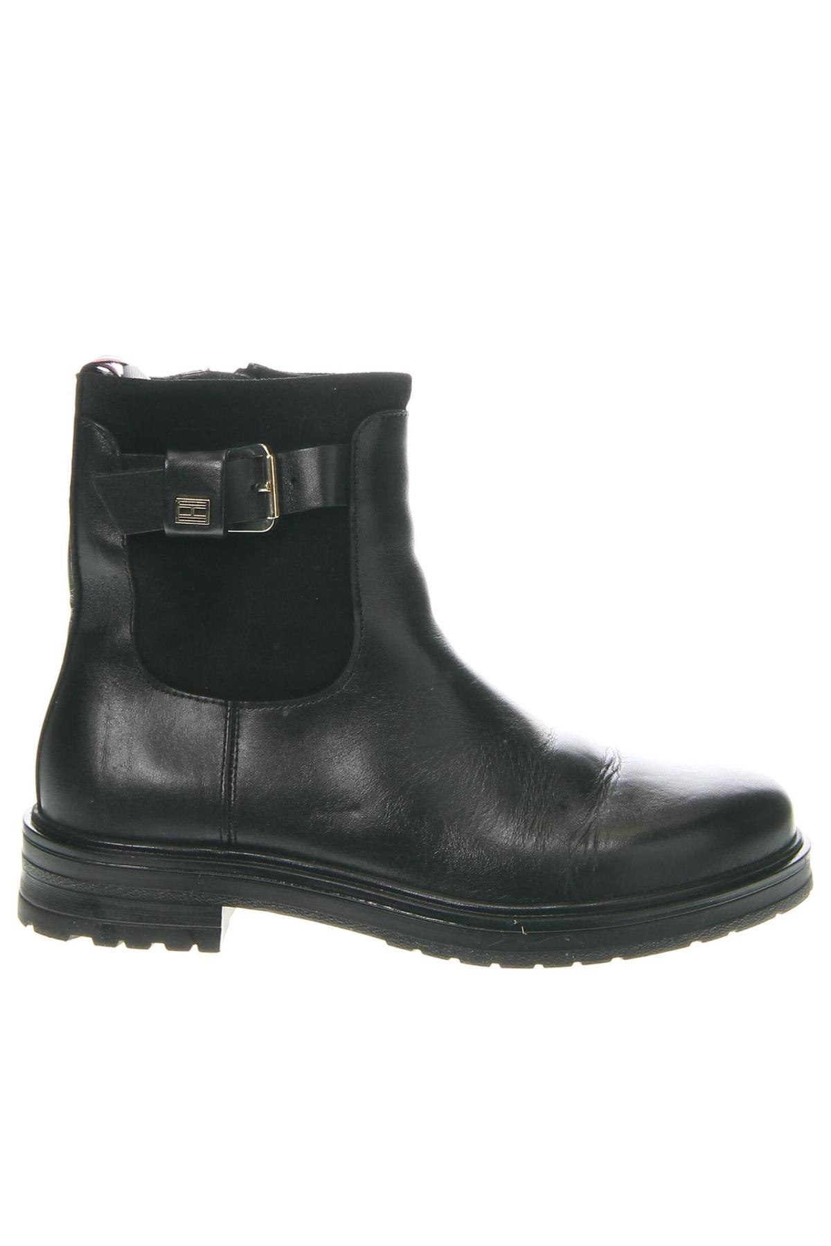 Botine de damă Tommy Hilfiger, Mărime 37, Culoare Negru, Preț 639,99 Lei