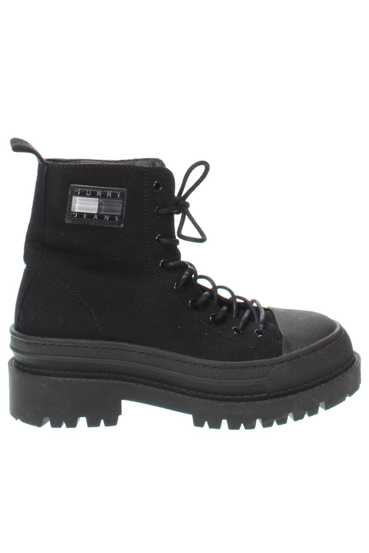 Botine de damă Tommy Jeans, Mărime 39, Culoare Negru, Preț 287,49 Lei