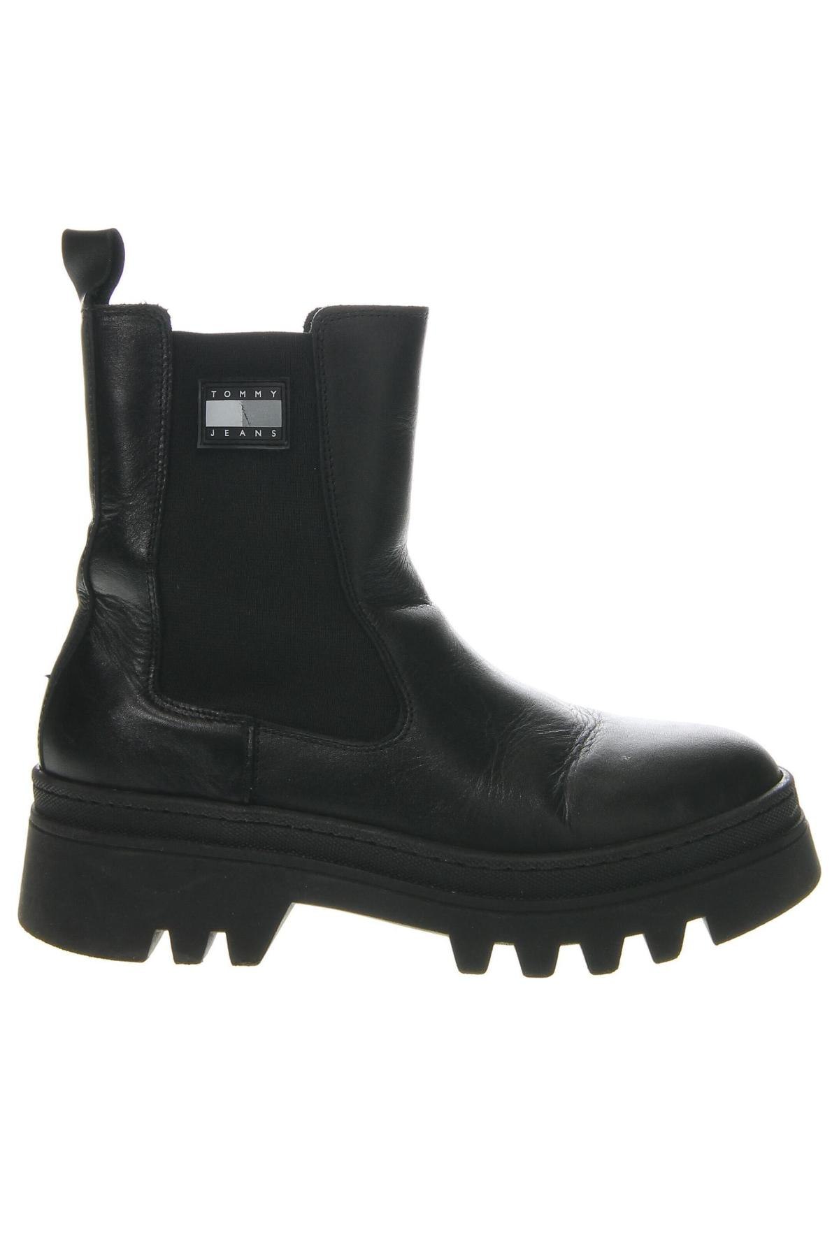 Damen Stiefeletten Tommy Jeans, Größe 39, Farbe Schwarz, Preis € 64,99