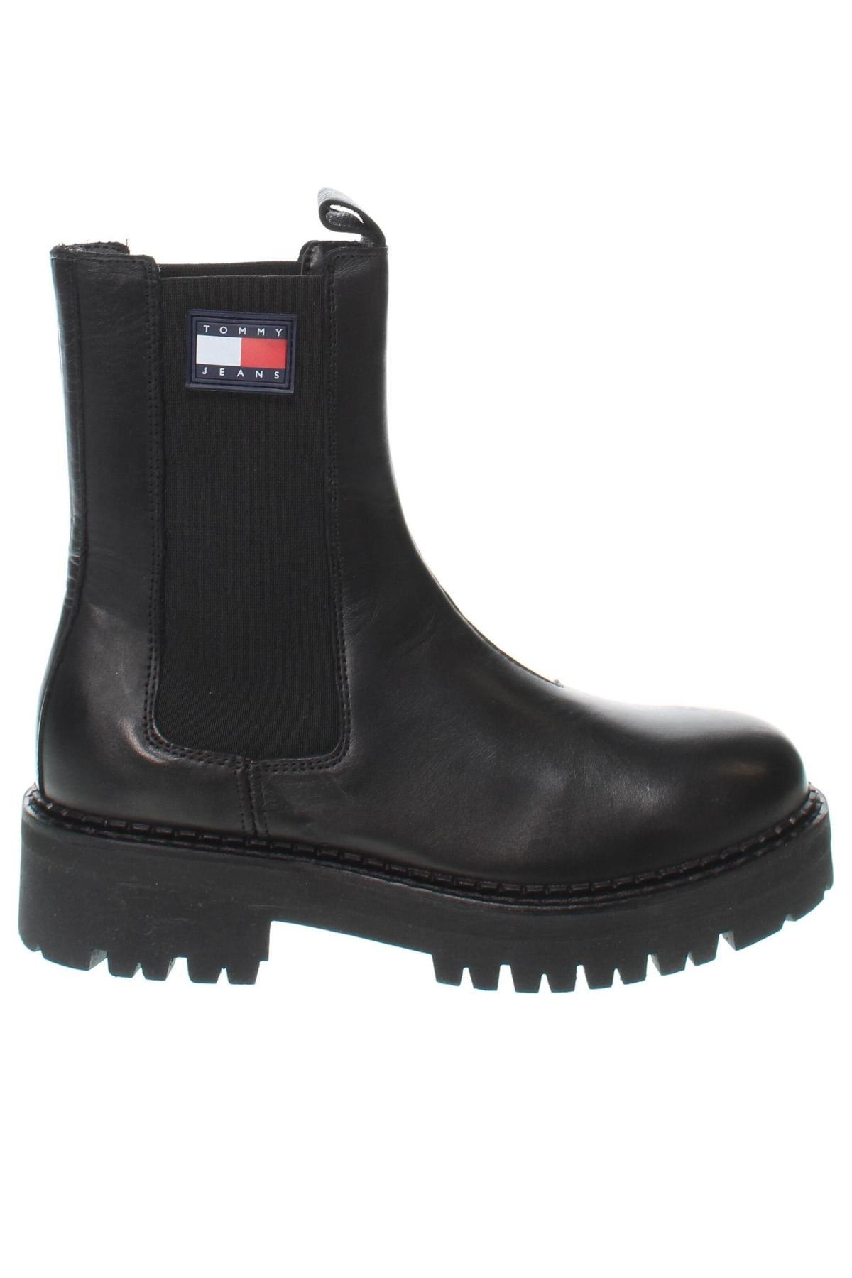 Botine de damă Tommy Jeans, Mărime 38, Culoare Negru, Preț 445,99 Lei