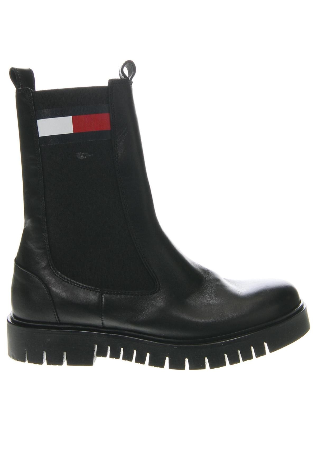 Botine de damă Tommy Jeans, Mărime 39, Culoare Negru, Preț 445,99 Lei