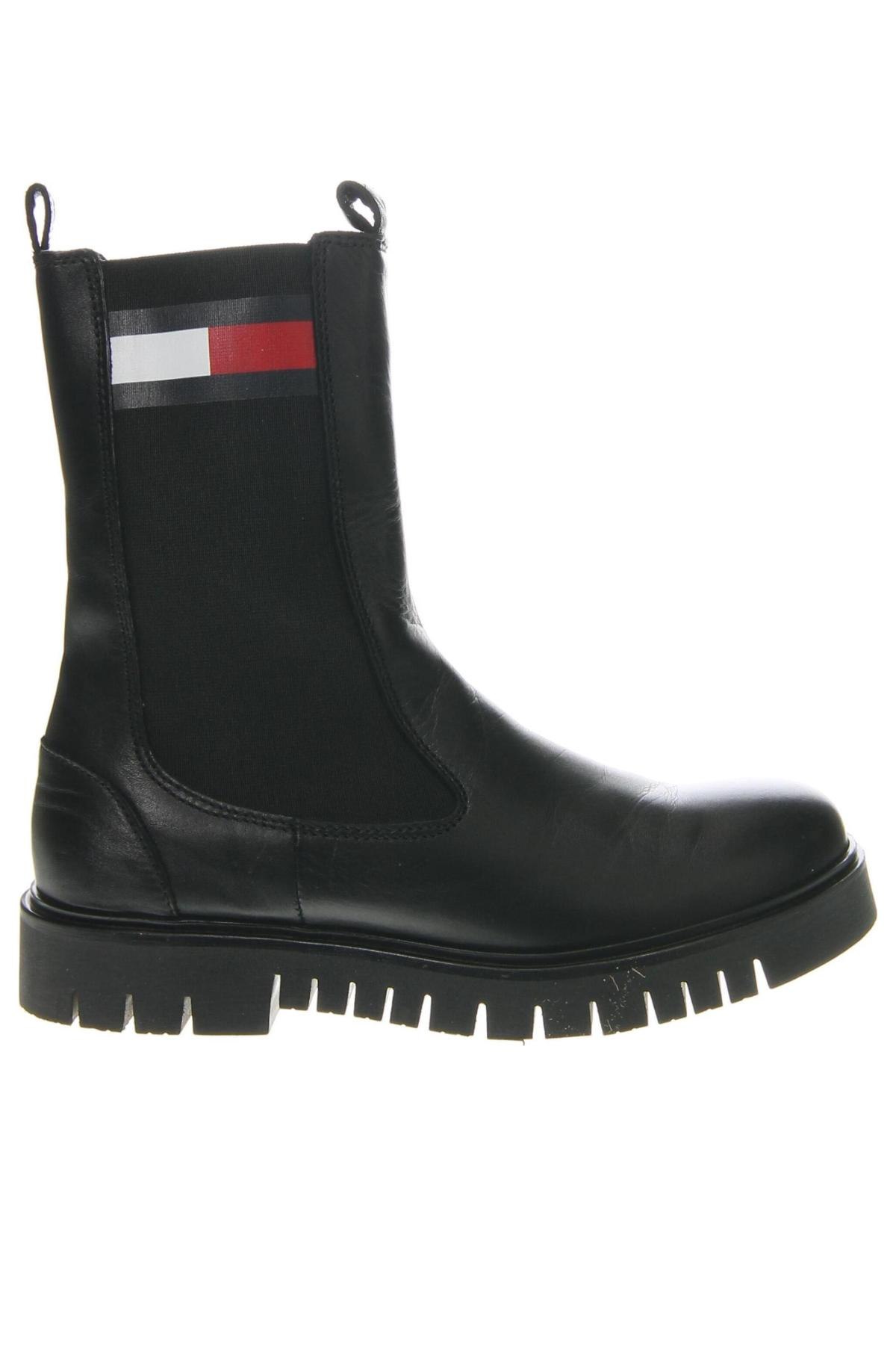 Botine de damă Tommy Jeans, Mărime 39, Culoare Negru, Preț 305,99 Lei