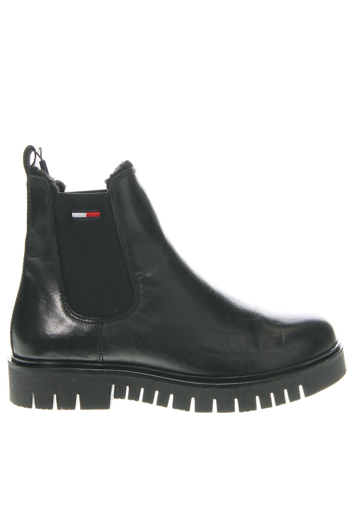 Botine de damă Tommy Jeans, Mărime 38, Culoare Negru, Preț 458,99 Lei