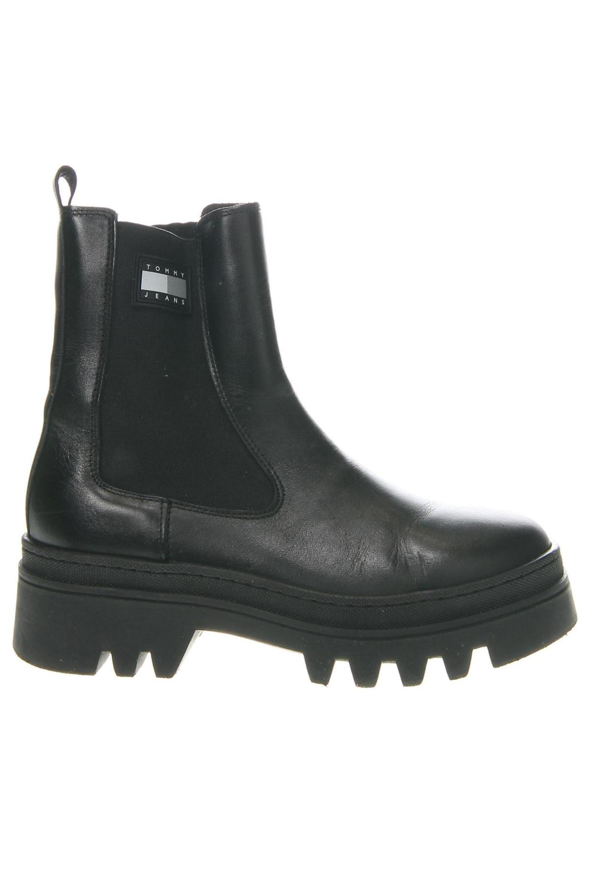 Damen Stiefeletten Tommy Jeans, Größe 37, Farbe Schwarz, Preis 105,49 €