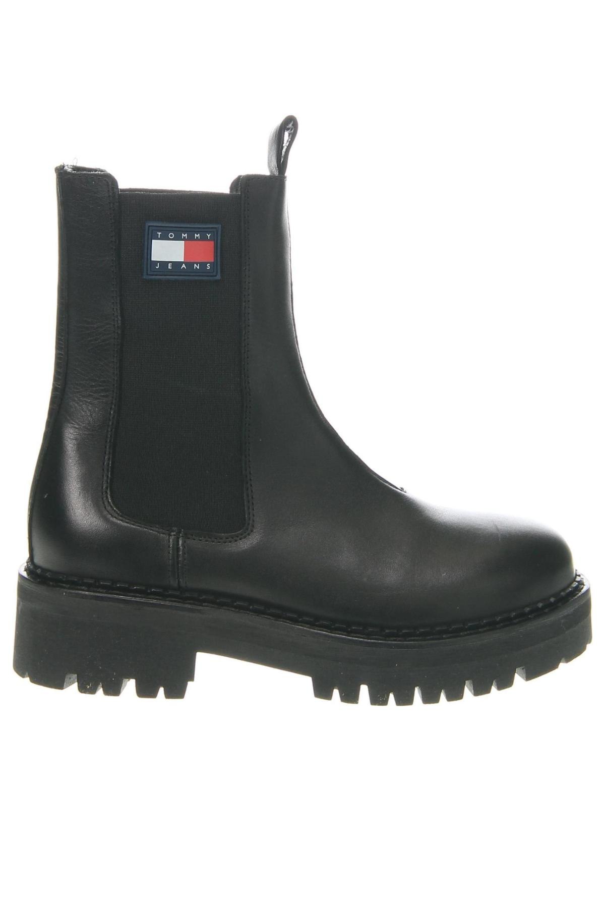 Damen Stiefeletten Tommy Jeans, Größe 38, Farbe Schwarz, Preis 127,99 €