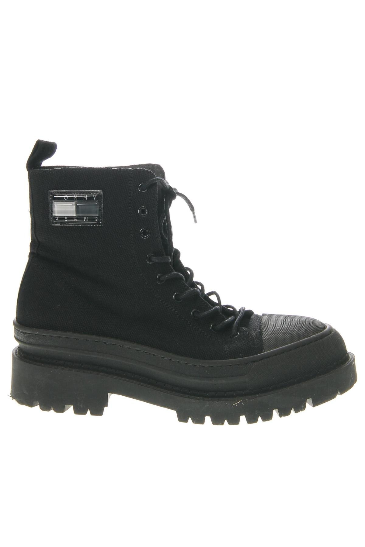 Botine de damă Tommy Jeans, Mărime 42, Culoare Negru, Preț 286,99 Lei