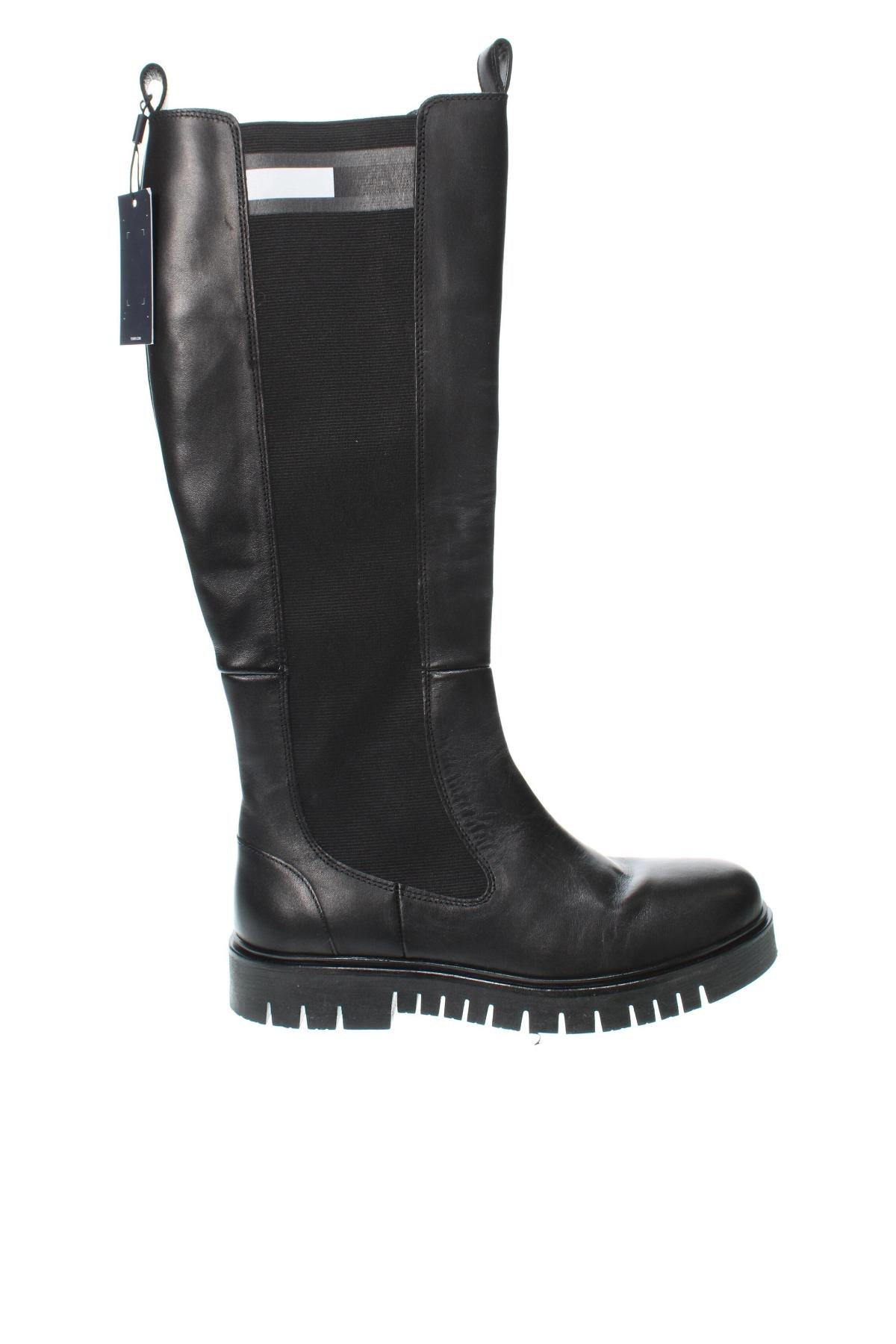 Damenstiefel Tommy Jeans, Größe 39, Farbe Schwarz, Preis € 89,49