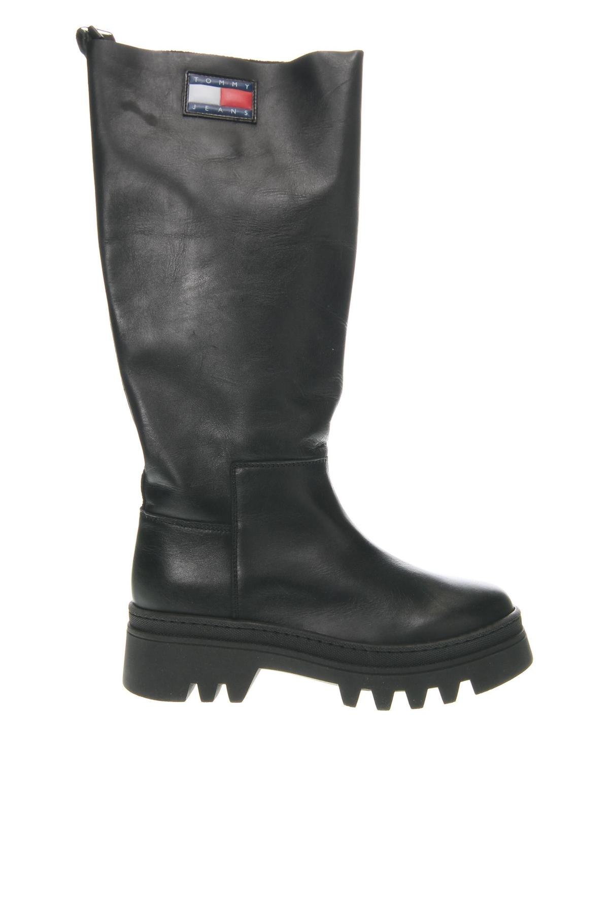 Damenstiefel Tommy Jeans, Größe 39, Farbe Schwarz, Preis € 108,49