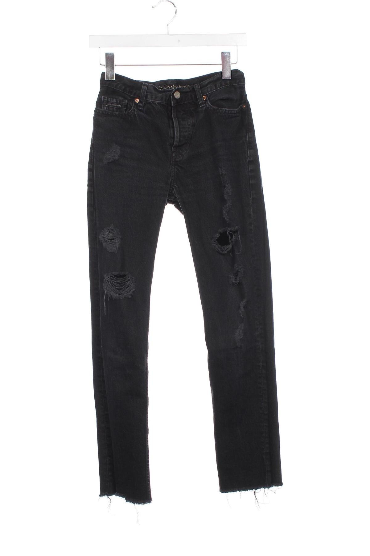 Dámske džínsy  Calvin Klein Jeans, Veľkosť XS, Farba Čierna, Cena  24,95 €