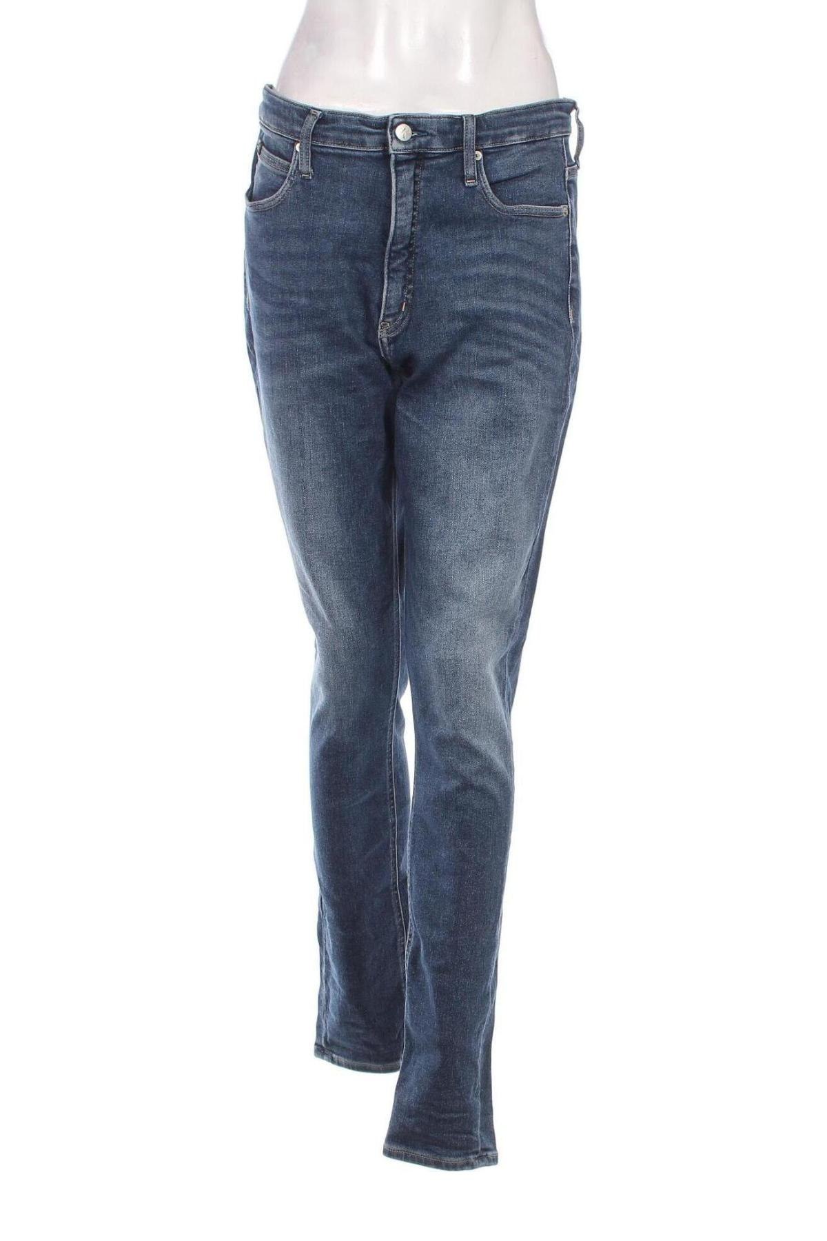 Blugi de femei Calvin Klein Jeans, Mărime L, Culoare Albastru, Preț 447,99 Lei