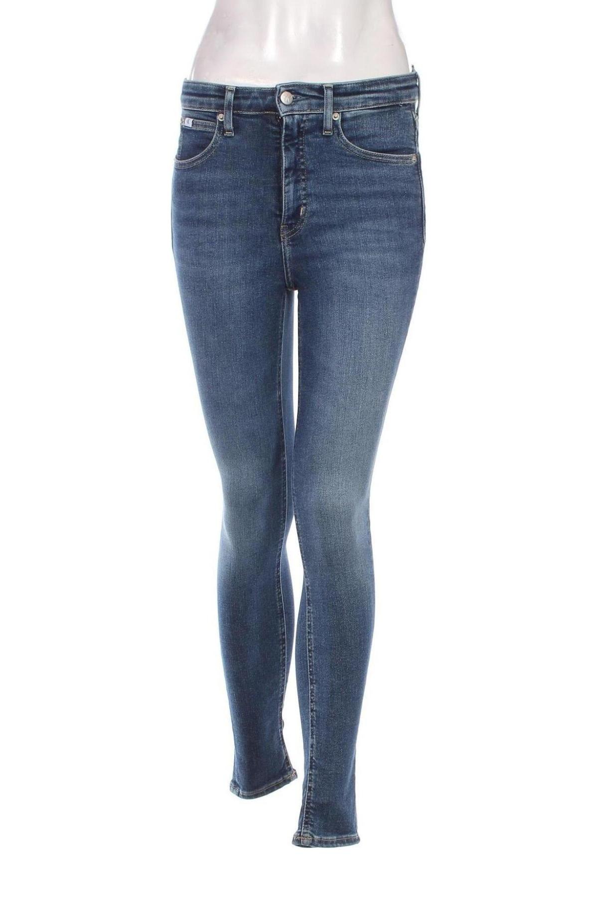 Blugi de femei Calvin Klein Jeans, Mărime S, Culoare Albastru, Preț 268,99 Lei