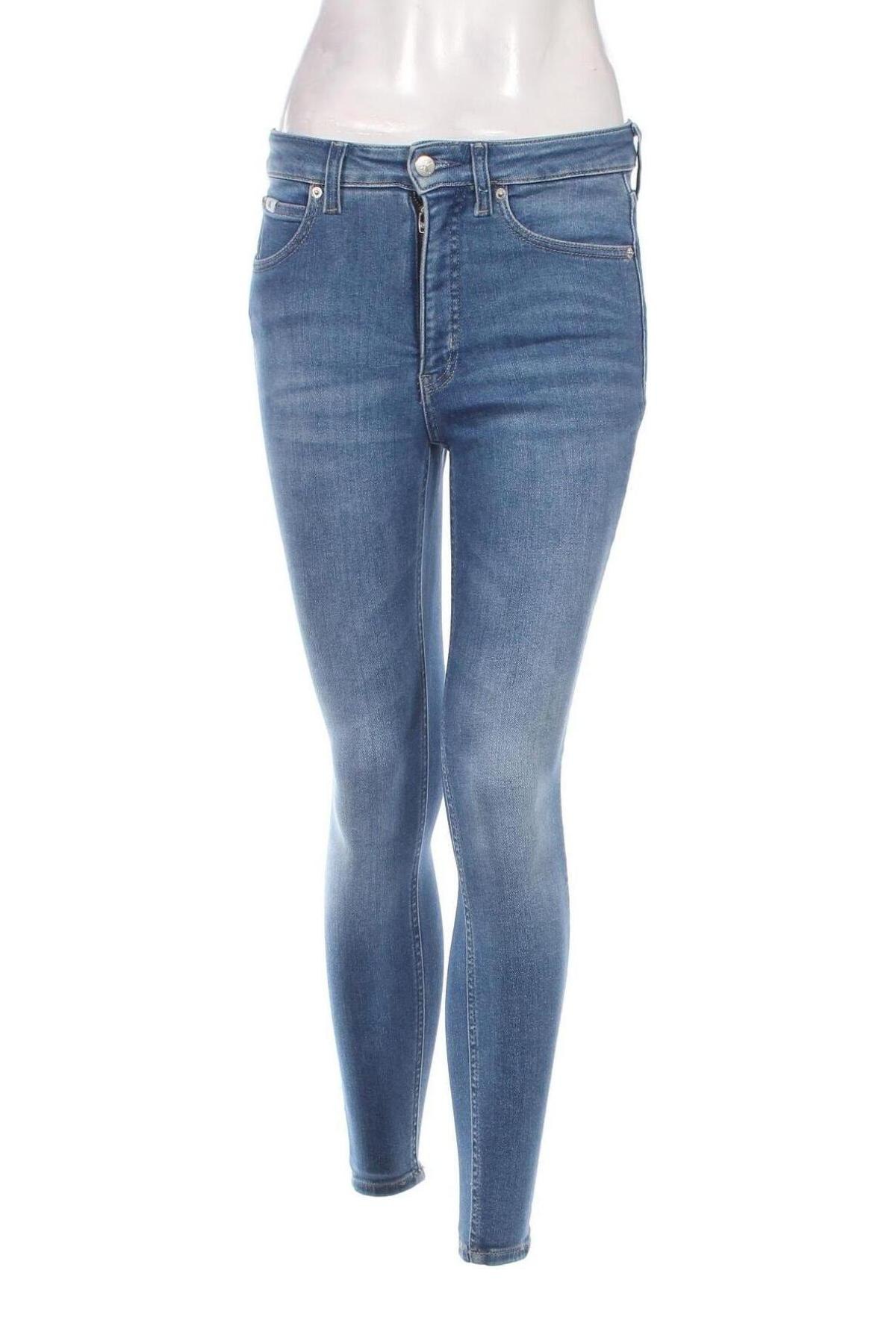 Blugi de femei Calvin Klein Jeans, Mărime S, Culoare Albastru, Preț 224,99 Lei