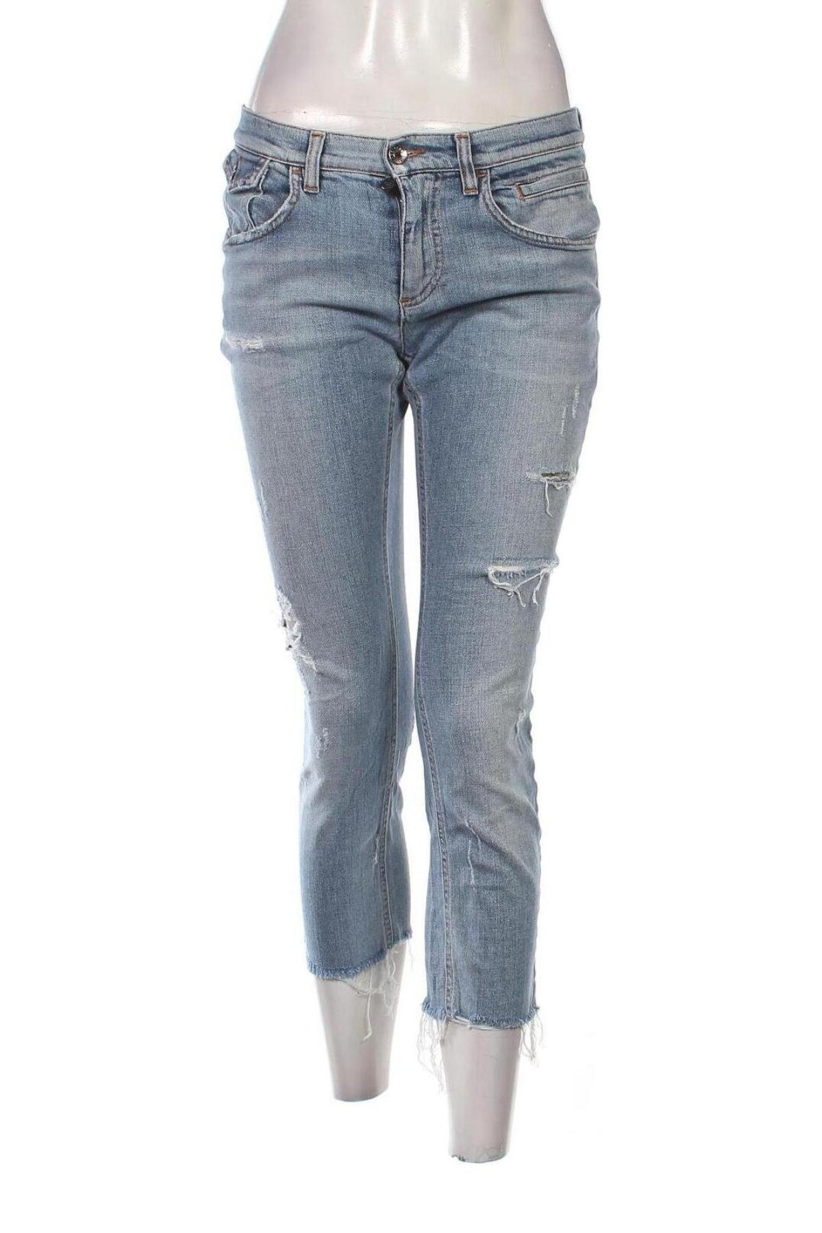 Damskie jeansy Dolce & Gabbana, Rozmiar S, Kolor Niebieski, Cena 132,99 zł