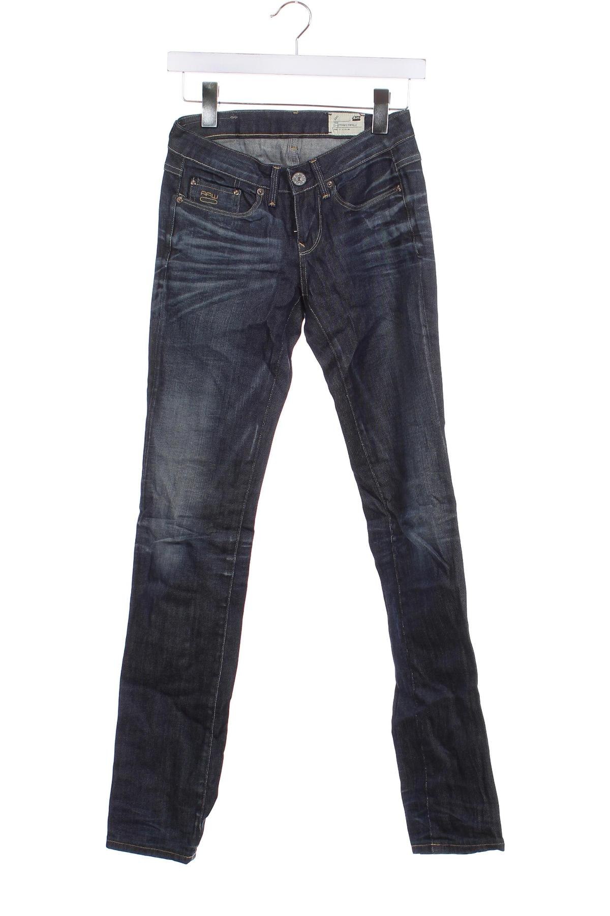 Damskie jeansy G-Star Raw, Rozmiar XS, Kolor Niebieski, Cena 31,99 zł