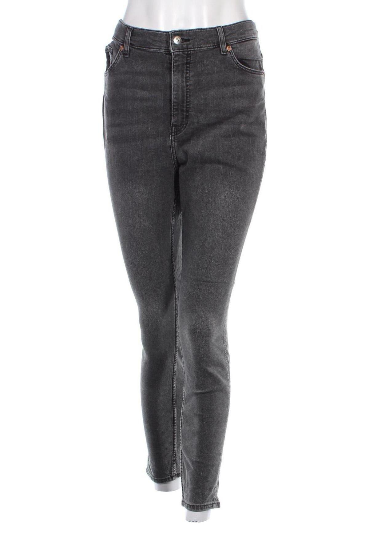 Γυναικείο Τζίν H&M, Μέγεθος XL, Χρώμα Γκρί, Τιμή 7,18 €