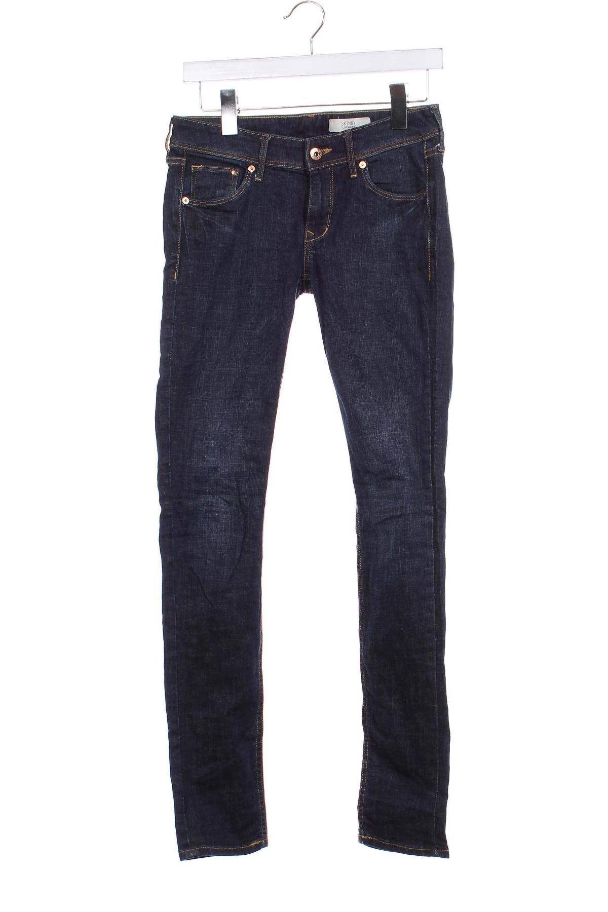 Damskie jeansy H&M, Rozmiar S, Kolor Niebieski, Cena 22,99 zł