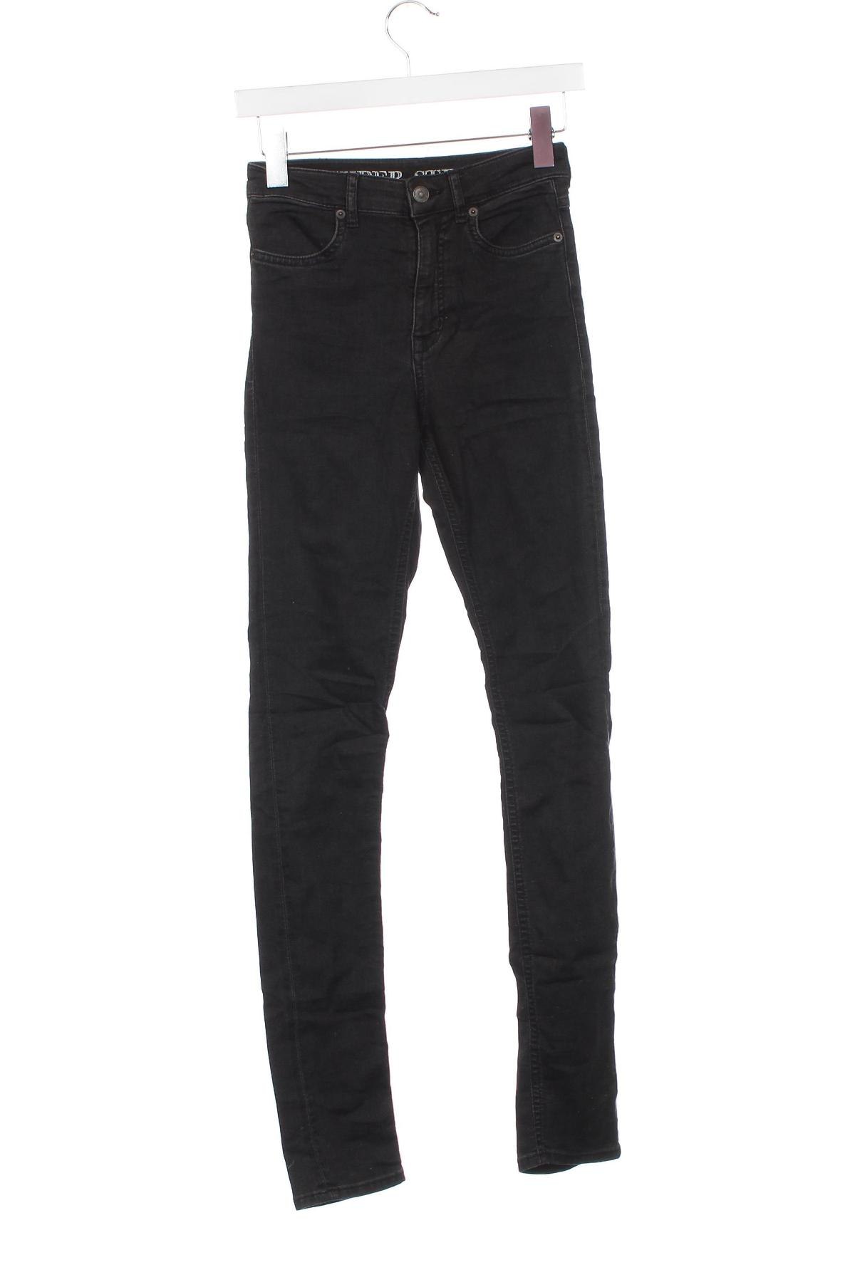 Damskie jeansy H&M Divided, Rozmiar XS, Kolor Czarny, Cena 27,99 zł