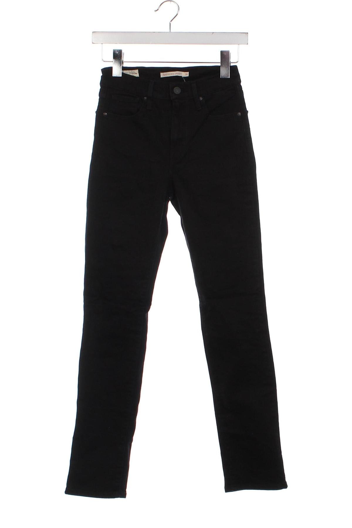 Blugi de femei Levi's, Mărime S, Culoare Negru, Preț 246,71 Lei