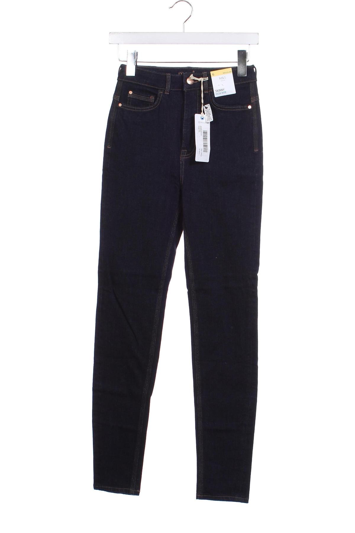 Damen Jeans Marks & Spencer, Größe XS, Farbe Schwarz, Preis 15,49 €