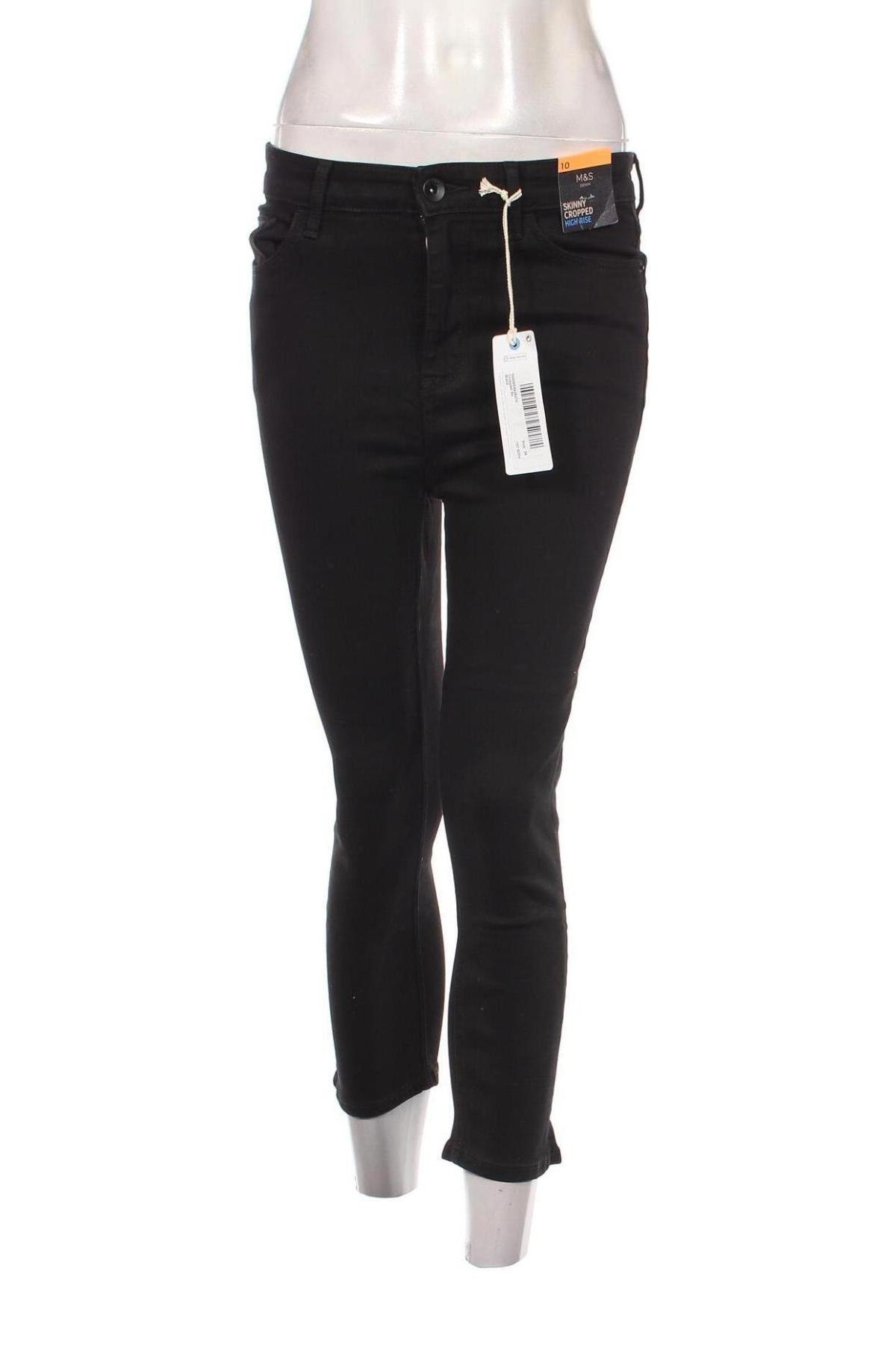 Damen Jeans Marks & Spencer, Größe M, Farbe Schwarz, Preis 12,99 €