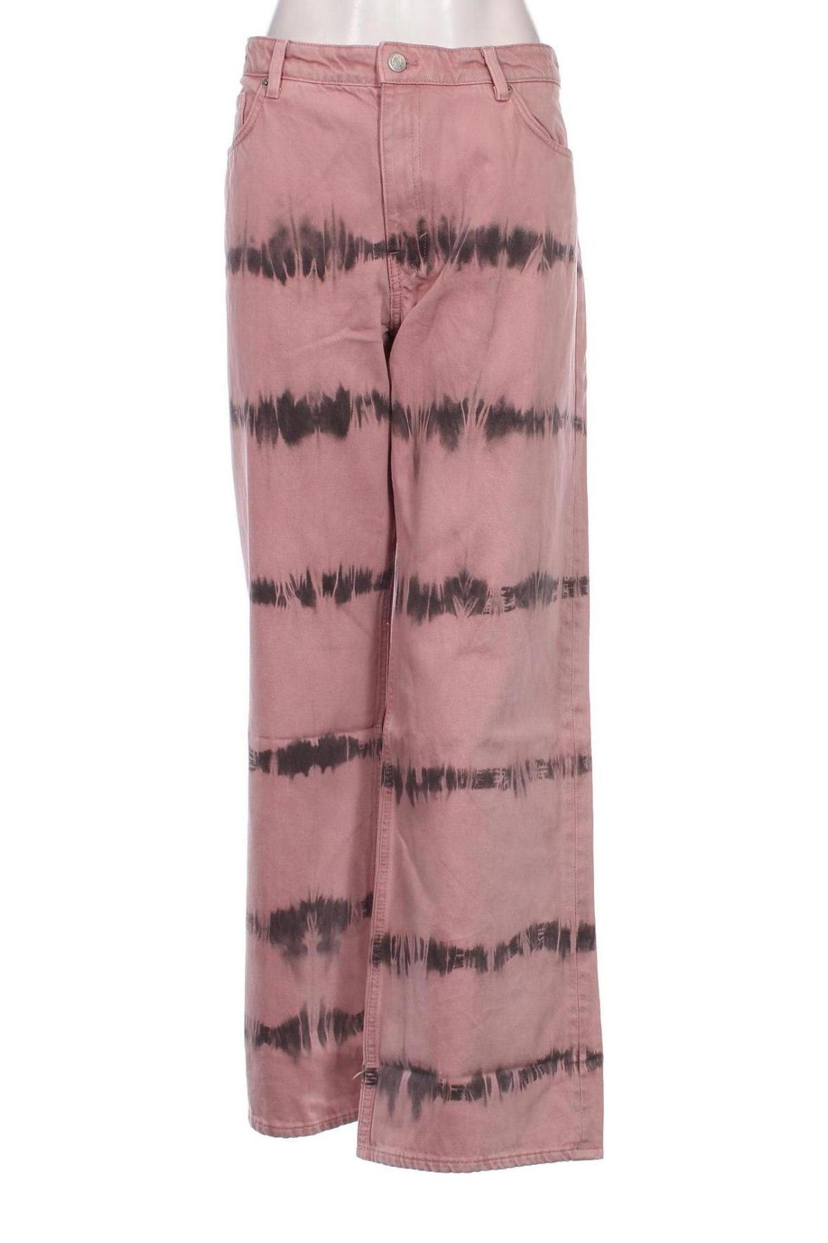 Damen Jeans Monki, Größe L, Farbe Rosa, Preis € 12,99