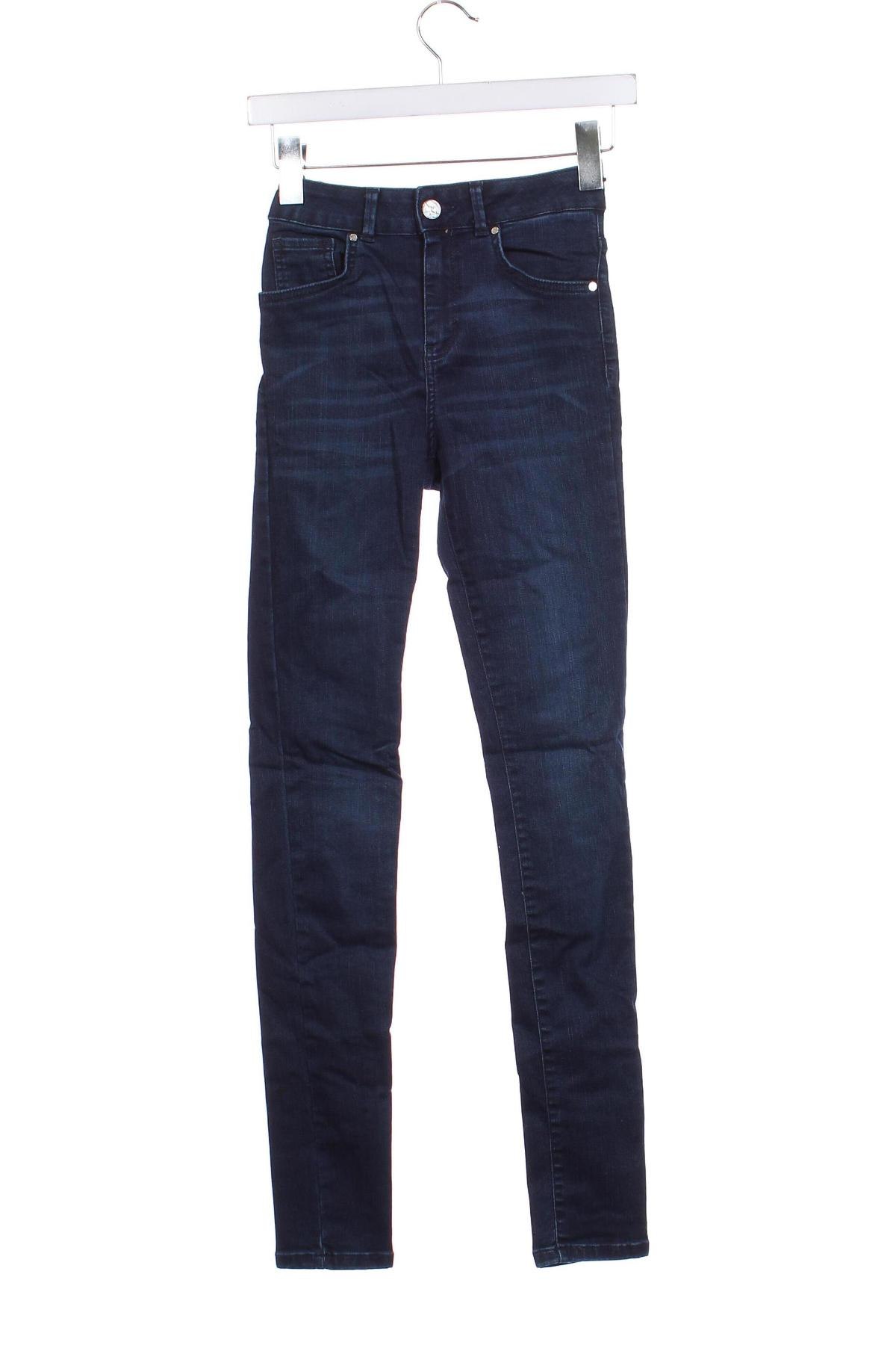 Blugi de femei Never Denim, Mărime XS, Culoare Albastru, Preț 26,99 Lei