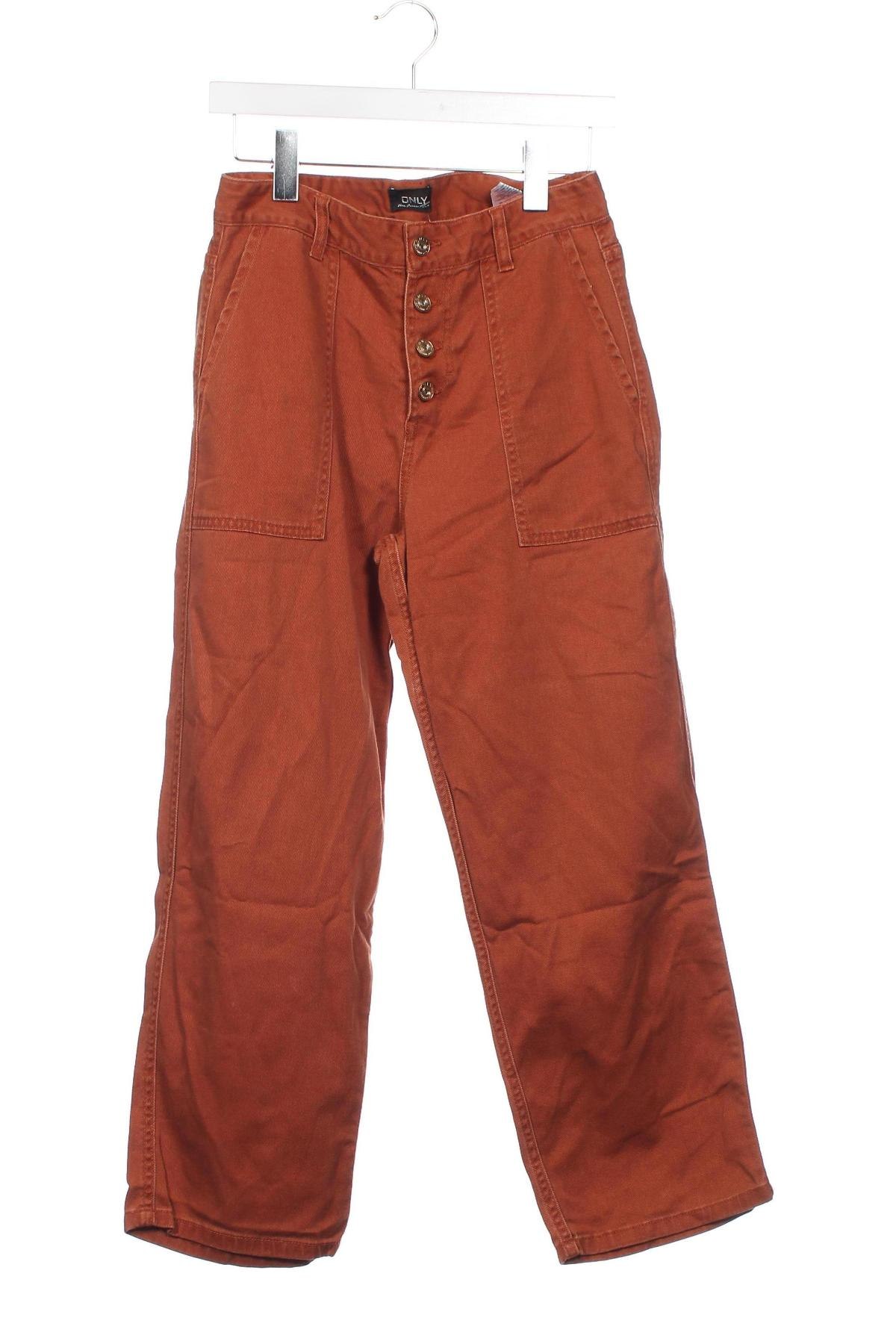 Damen Jeans ONLY, Größe XS, Farbe Orange, Preis 4,99 €