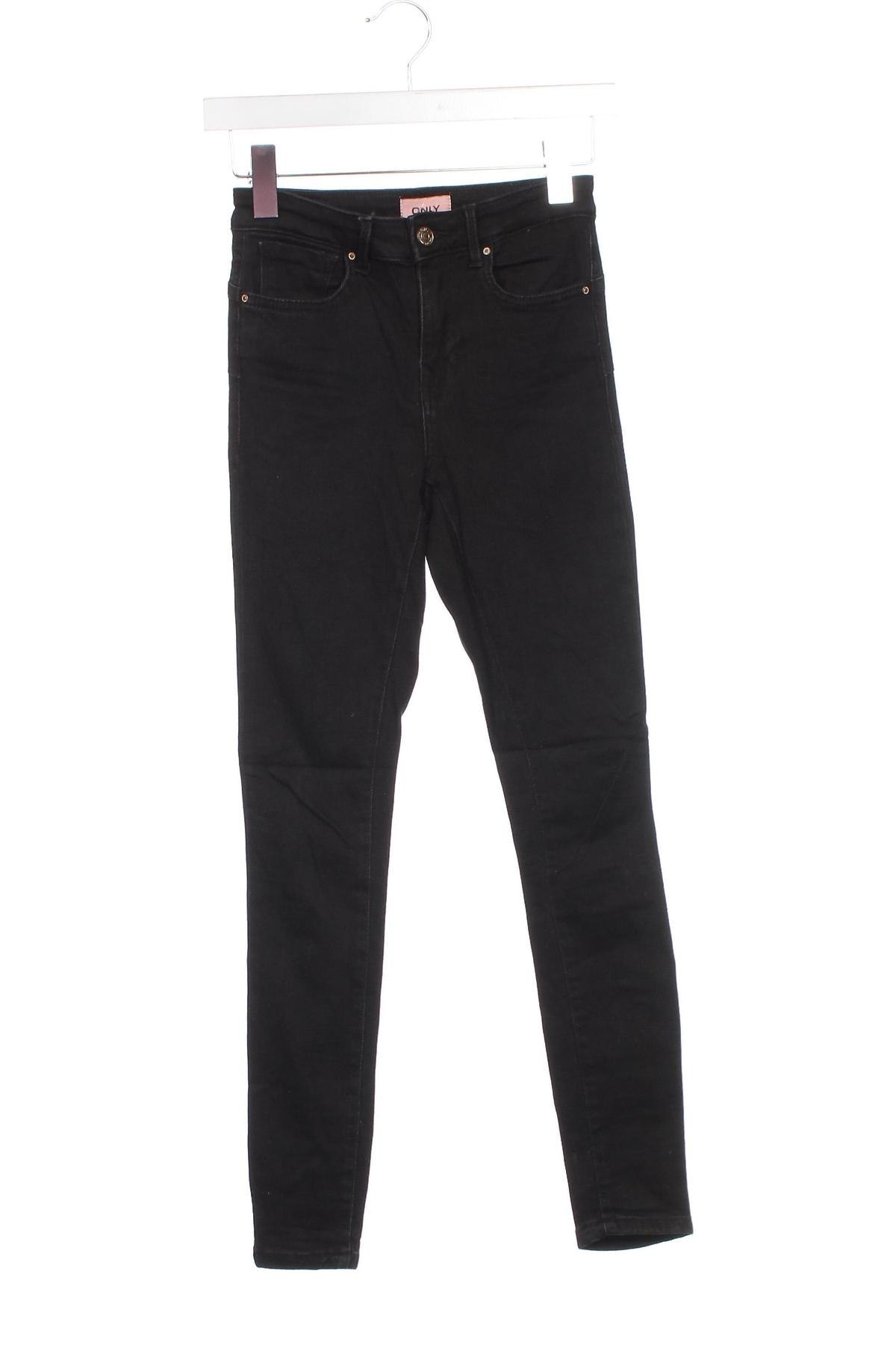 Damen Jeans ONLY, Größe XXS, Farbe Schwarz, Preis 6,99 €