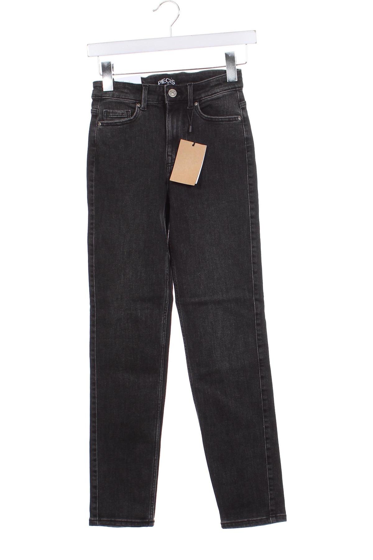 Damen Jeans Pieces, Größe XS, Farbe Grau, Preis 14,49 €