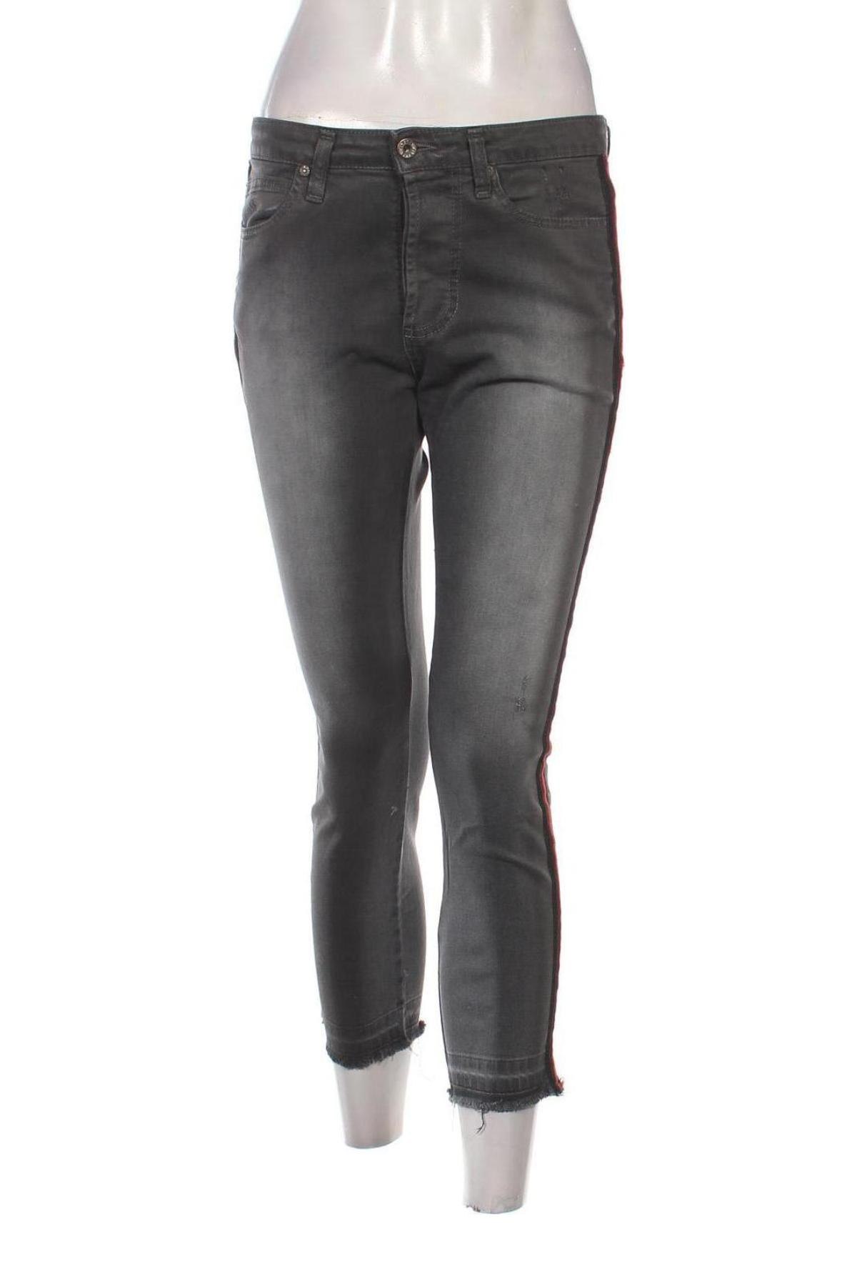 Damskie jeansy Please, Rozmiar S, Kolor Szary, Cena 31,99 zł