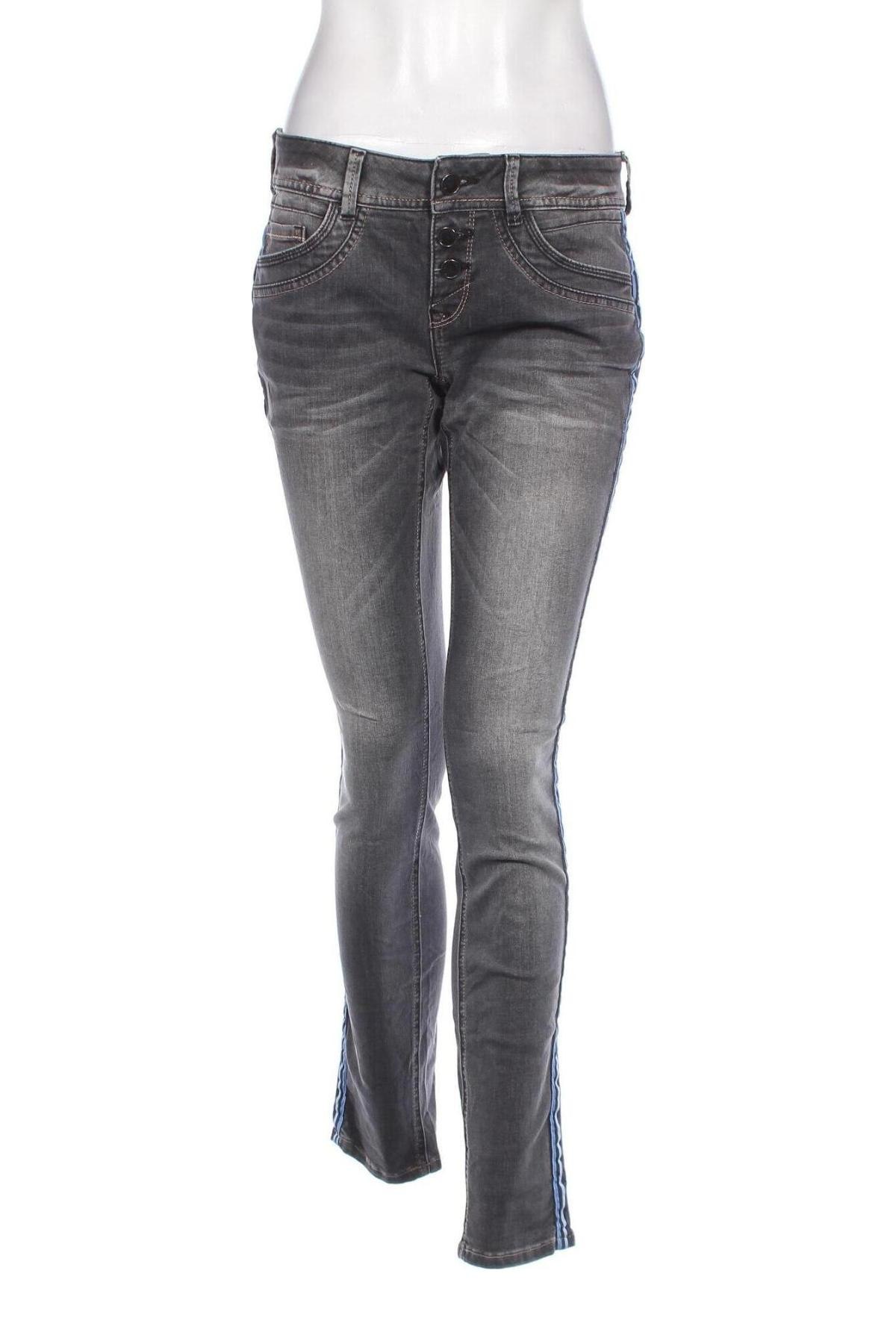 Damen Jeans Street One, Größe L, Farbe Grau, Preis 6,99 €