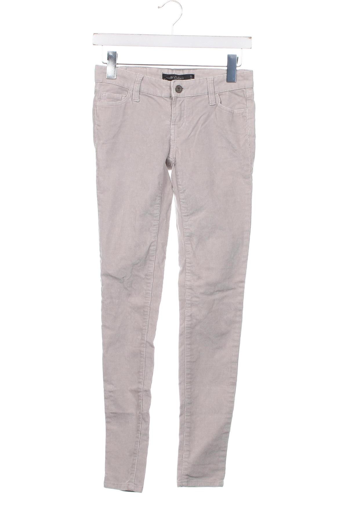 Pantaloni de velvet de femei Colin's, Mărime XS, Culoare Bej, Preț 33,99 Lei