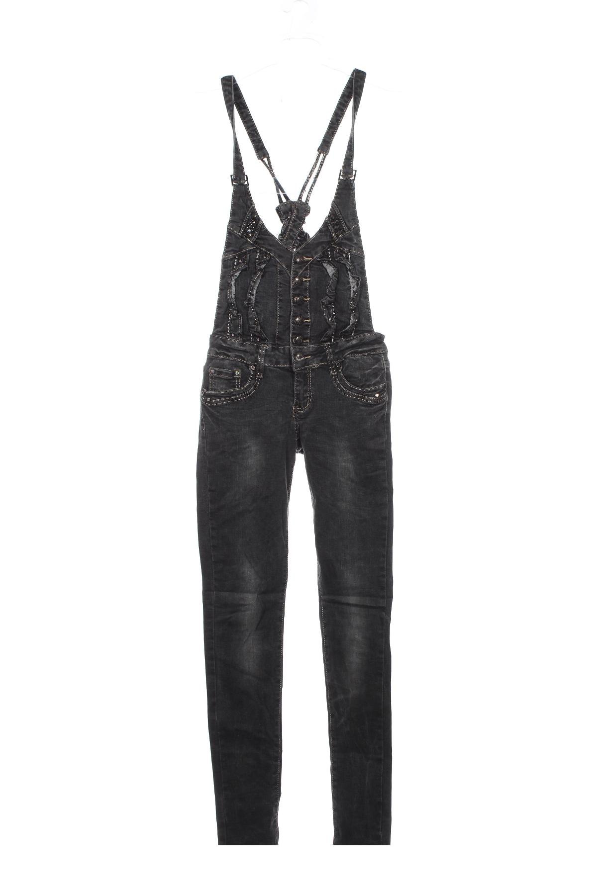 Damen Overall Miss Curry, Größe M, Farbe Grau, Preis € 7,79