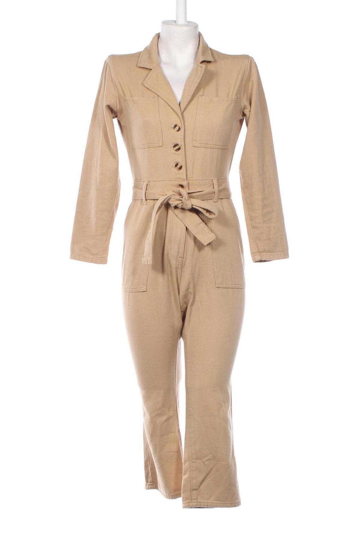 Damen Overall Dorothy Perkins, Größe M, Farbe Beige, Preis € 16,99