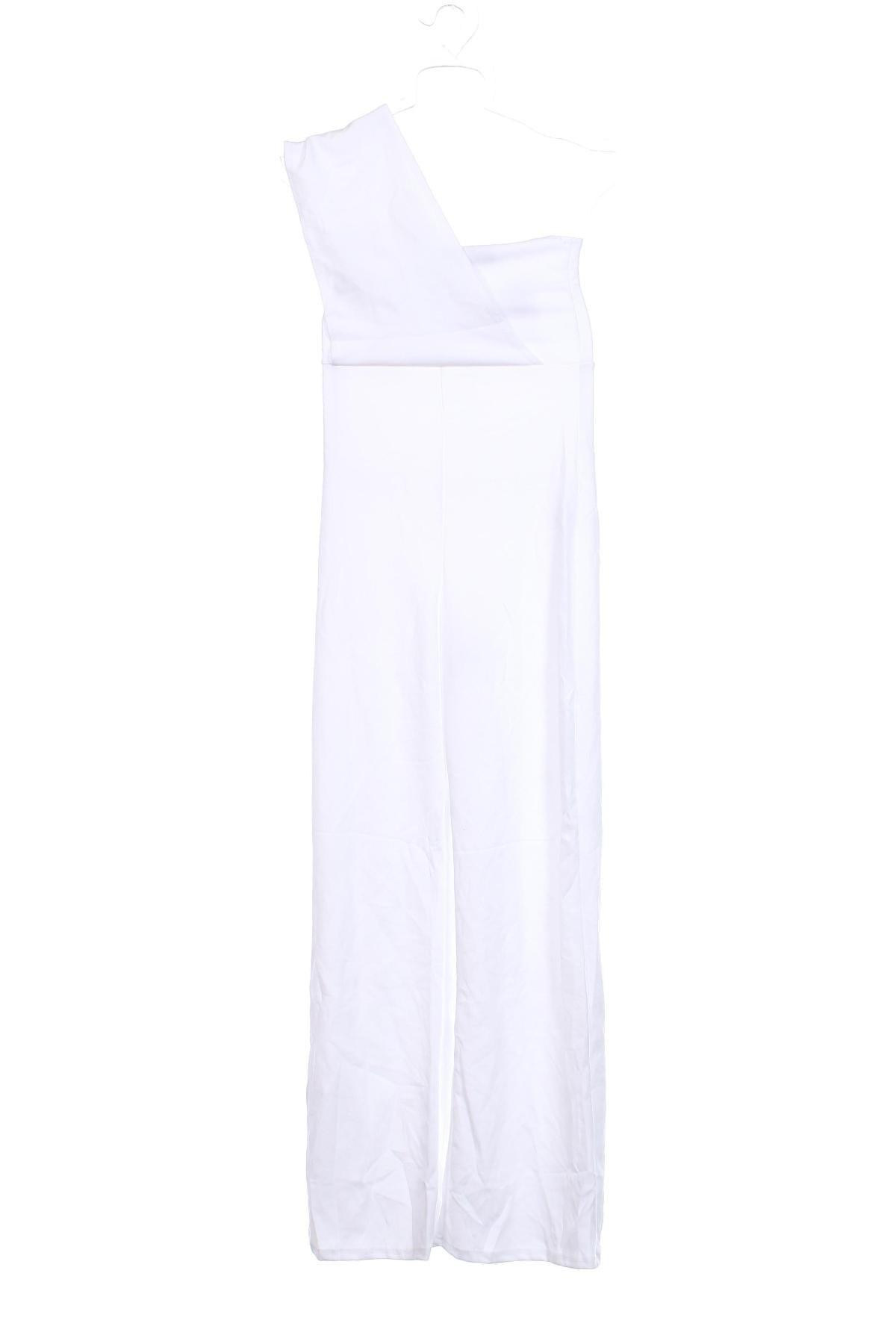 Damen Overall Pretty Little Thing, Größe XS, Farbe Weiß, Preis € 5,49