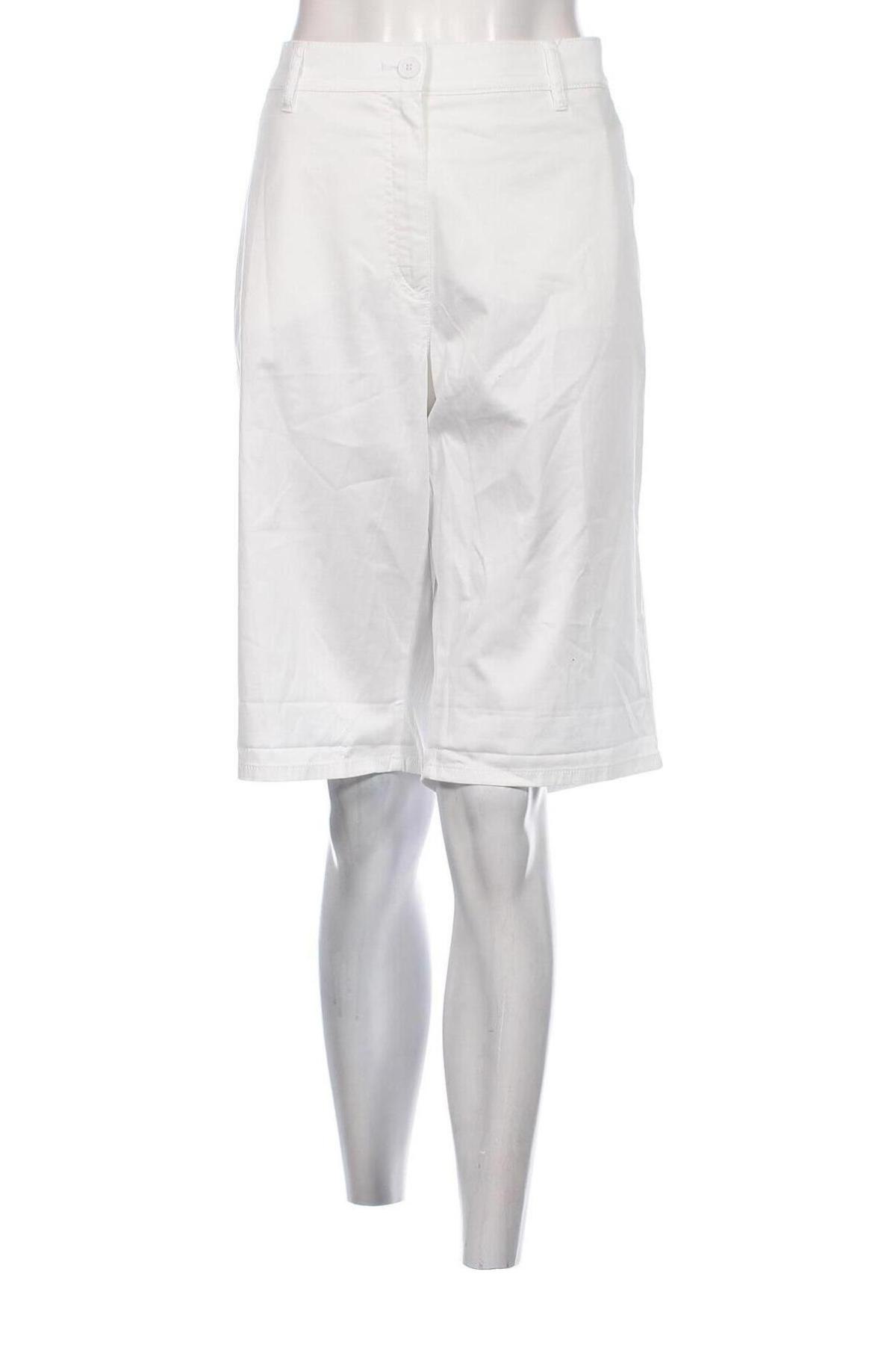 Γυναικείο κοντό παντελόνι Gerry Weber, Μέγεθος XXL, Χρώμα Λευκό, Τιμή 55,67 €