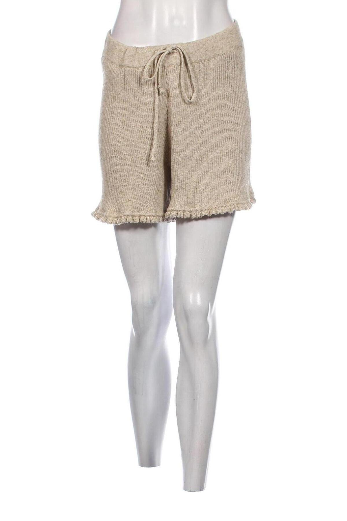 Γυναικείο κοντό παντελόνι ONLY, Μέγεθος L, Χρώμα  Μπέζ, Τιμή 9,25 €