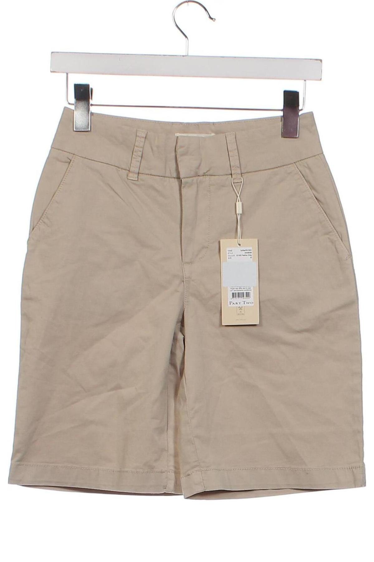 Damen Shorts Part Two, Größe XS, Farbe Beige, Preis 55,67 €