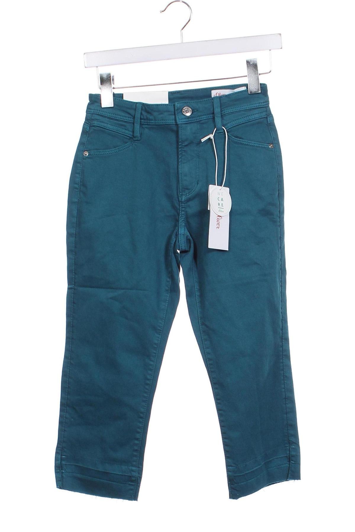 Pantaloni scurți de femei S.Oliver, Mărime M, Culoare Verde, Preț 70,99 Lei