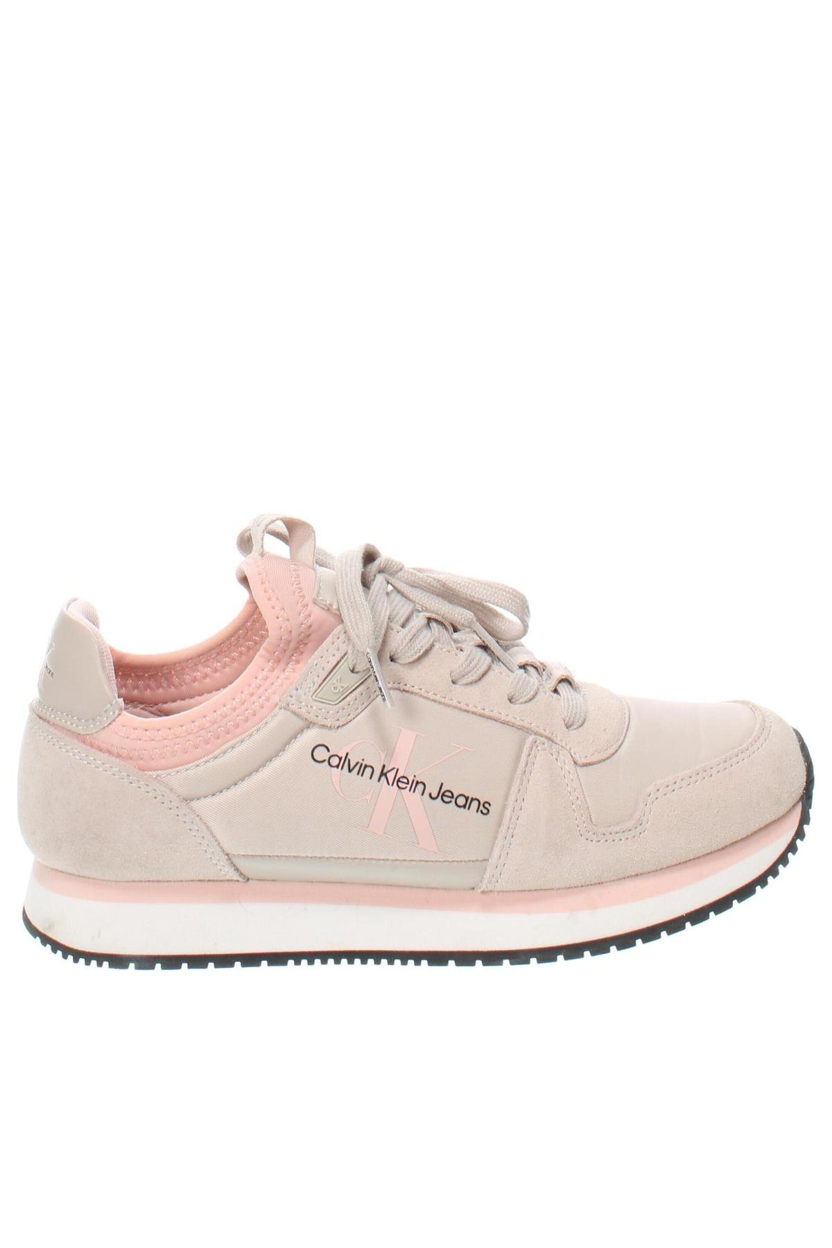 Damenschuhe Calvin Klein, Größe 38, Farbe Beige, Preis 49,99 €