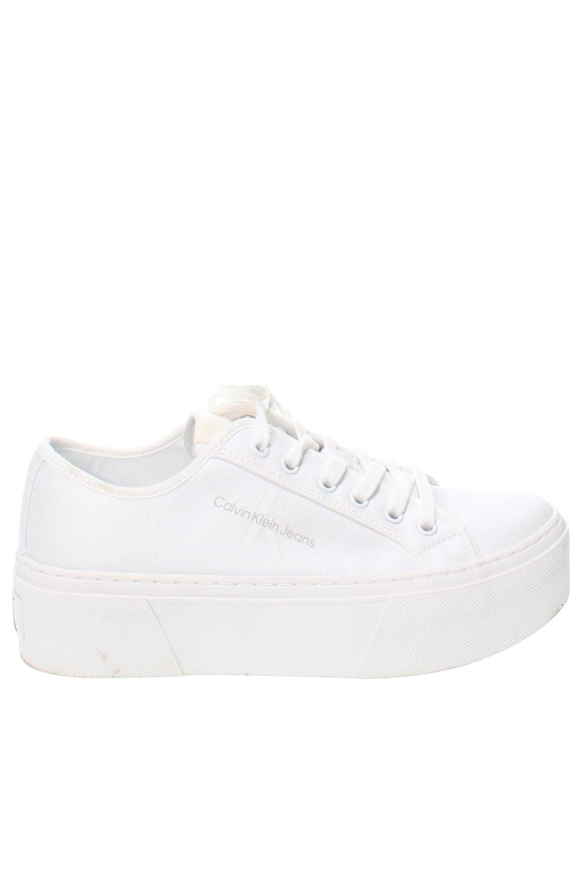 Damenschuhe Calvin Klein Jeans, Größe 39, Farbe Weiß, Preis 46,79 €