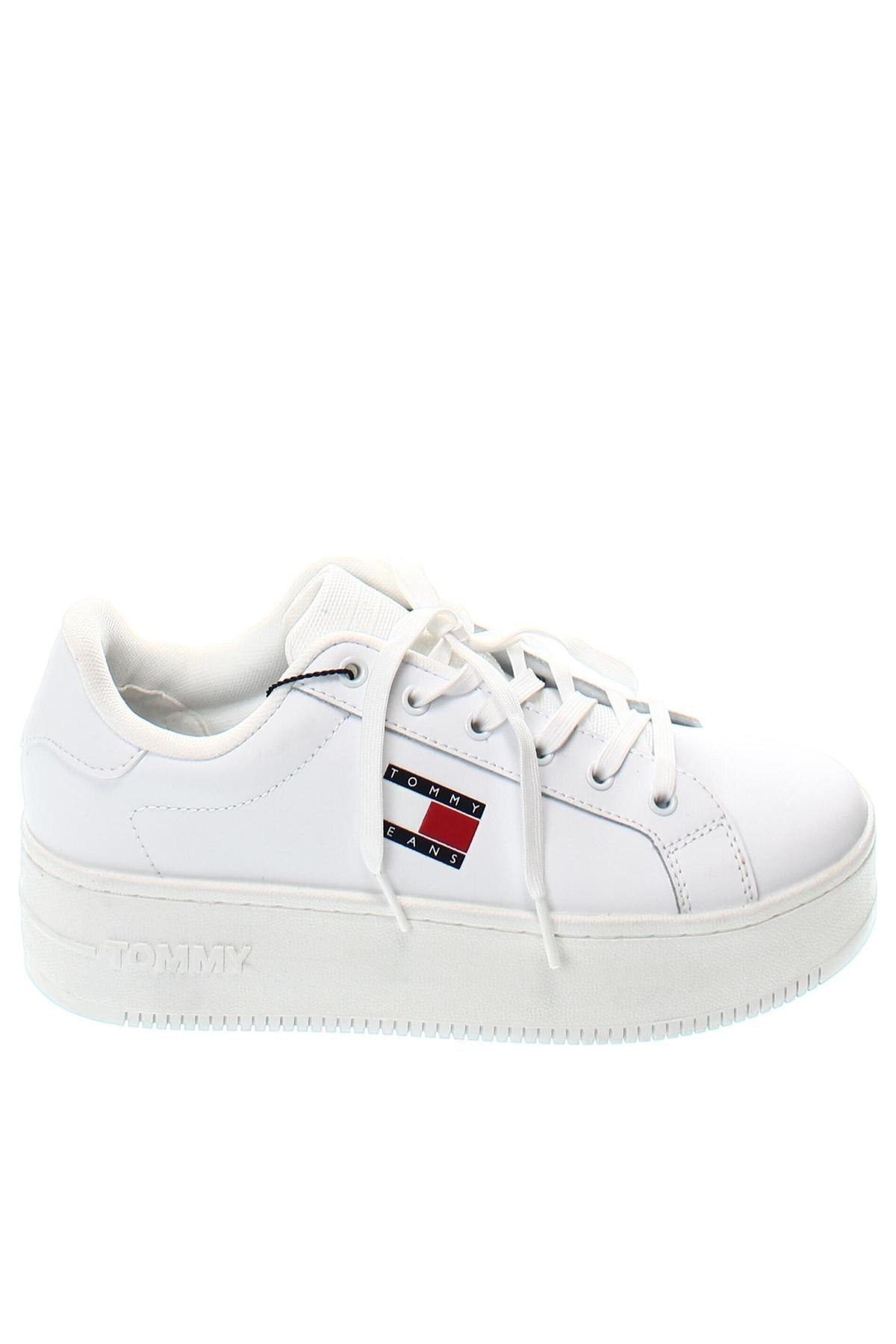 Dámske topánky  Tommy Jeans, Veľkosť 38, Farba Biela, Cena  112,84 €