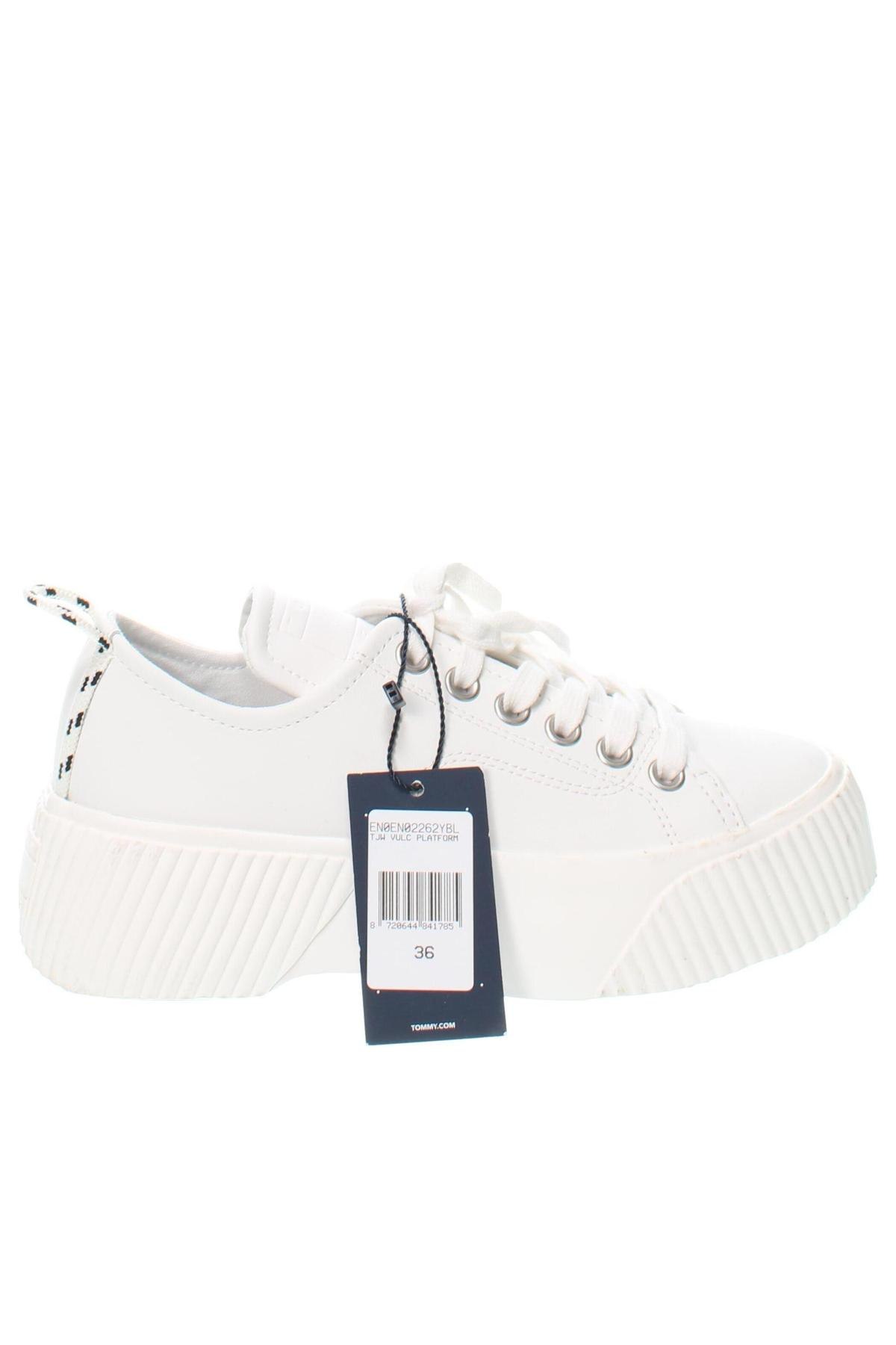 Damenschuhe Tommy Jeans, Größe 36, Farbe Weiß, Preis 97,49 €