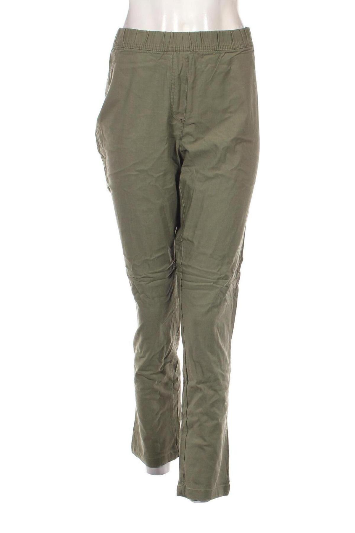 Γυναικείο παντελόνι, Μέγεθος XXL, Χρώμα Πράσινο, Τιμή 7,18 €