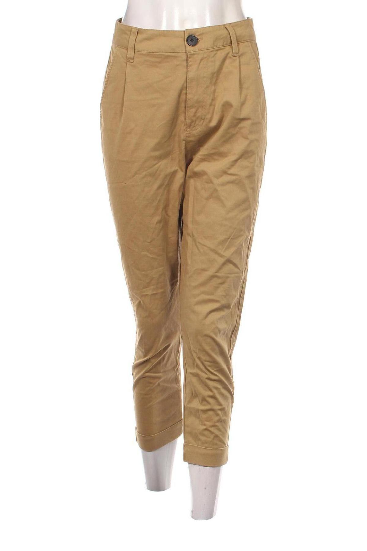 Damenhose Bershka, Größe S, Farbe Beige, Preis € 4,99