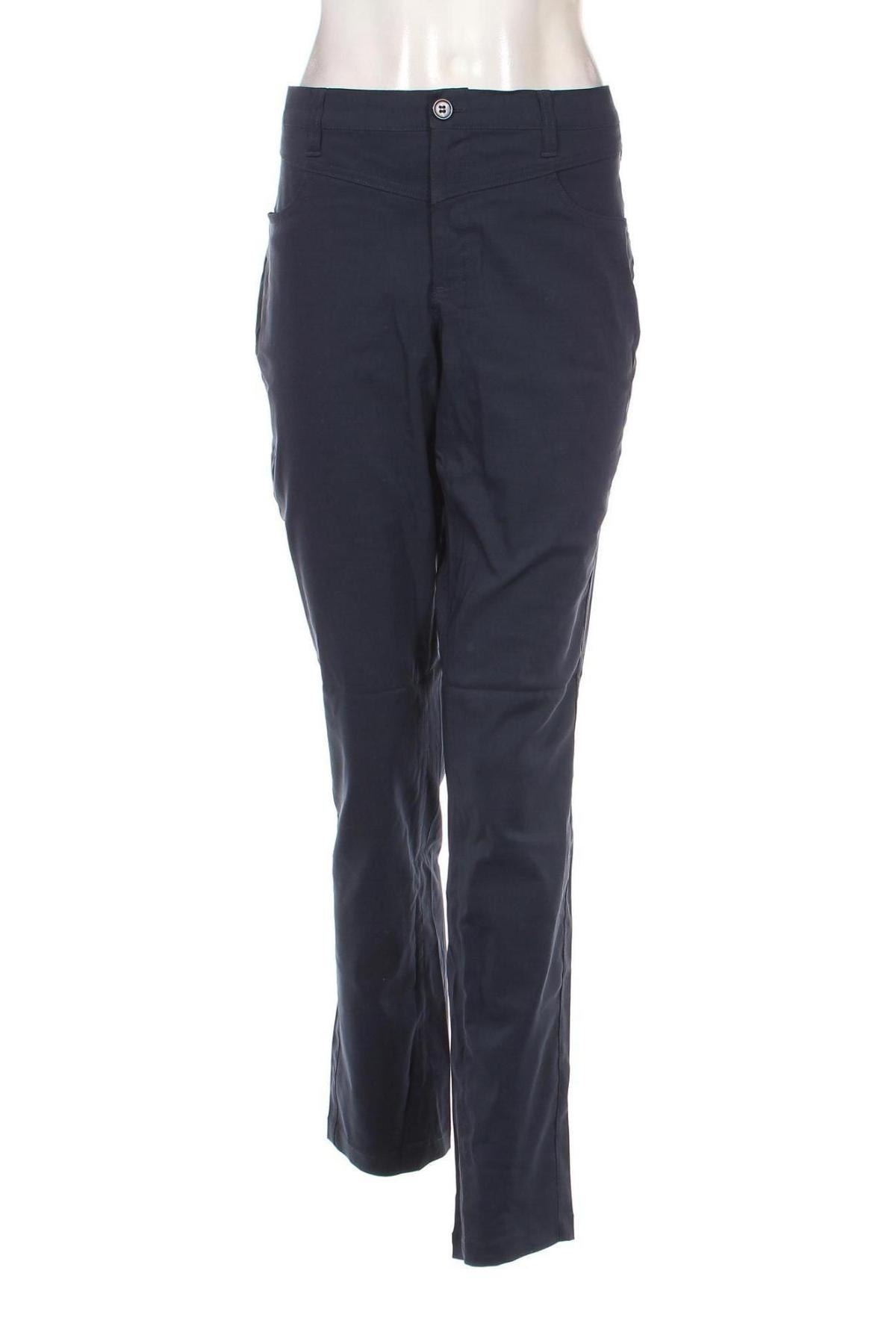 Pantaloni de femei Bpc Bonprix Collection, Mărime L, Culoare Albastru, Preț 95,39 Lei