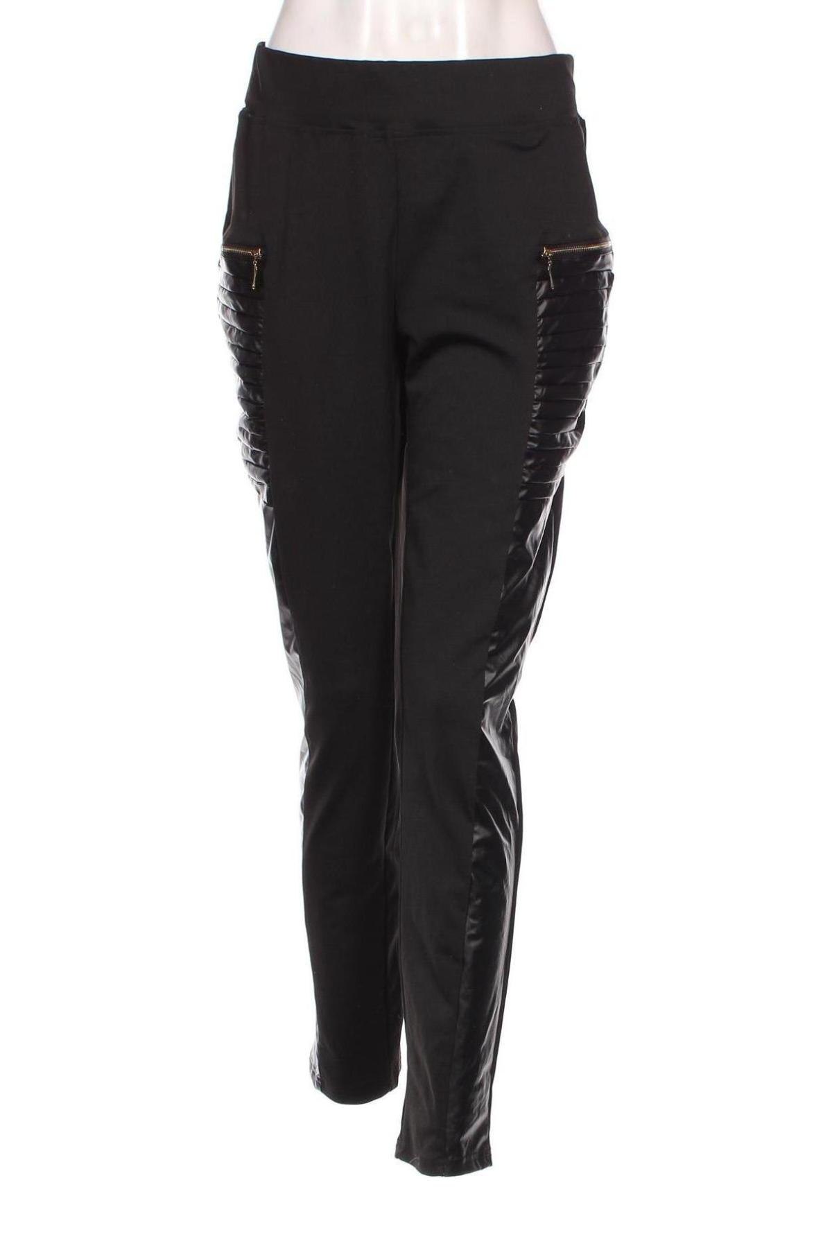 Pantaloni de femei ChicMe, Mărime XL, Culoare Negru, Preț 30,99 Lei