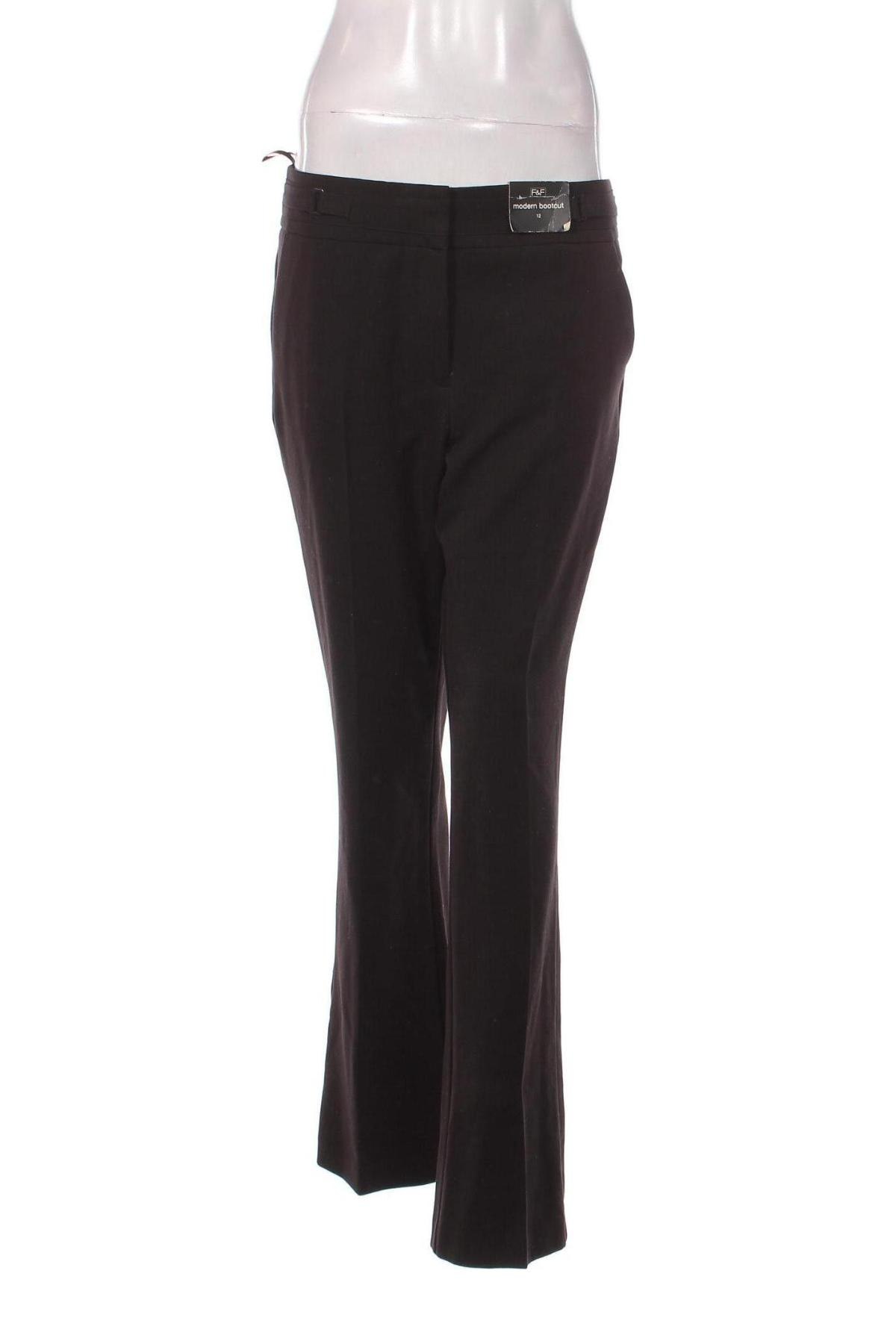 Pantaloni de femei F&F, Mărime M, Culoare Negru, Preț 76,99 Lei